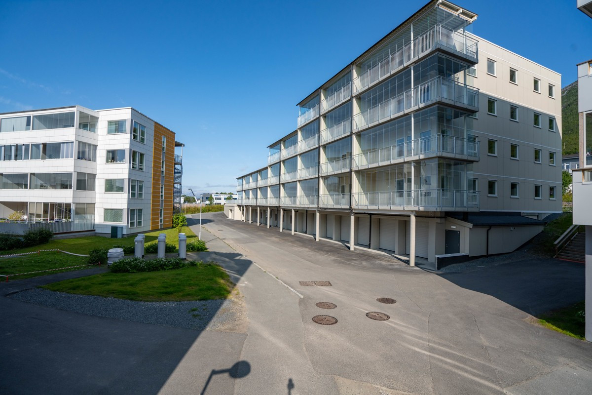 Fasade sett fra forsiden