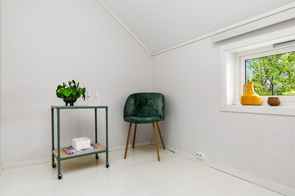 God plass på soverom til garderobeskap eller kommode