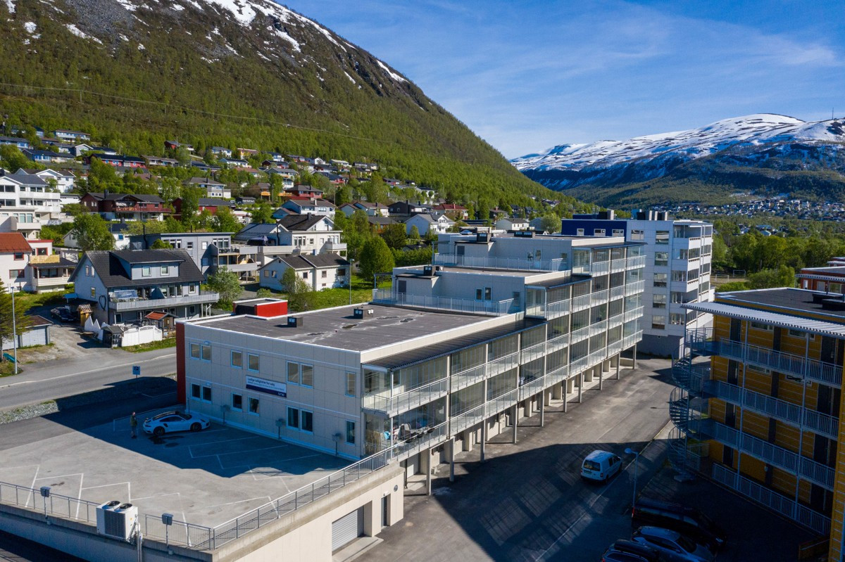 Fasade sett fra forsiden