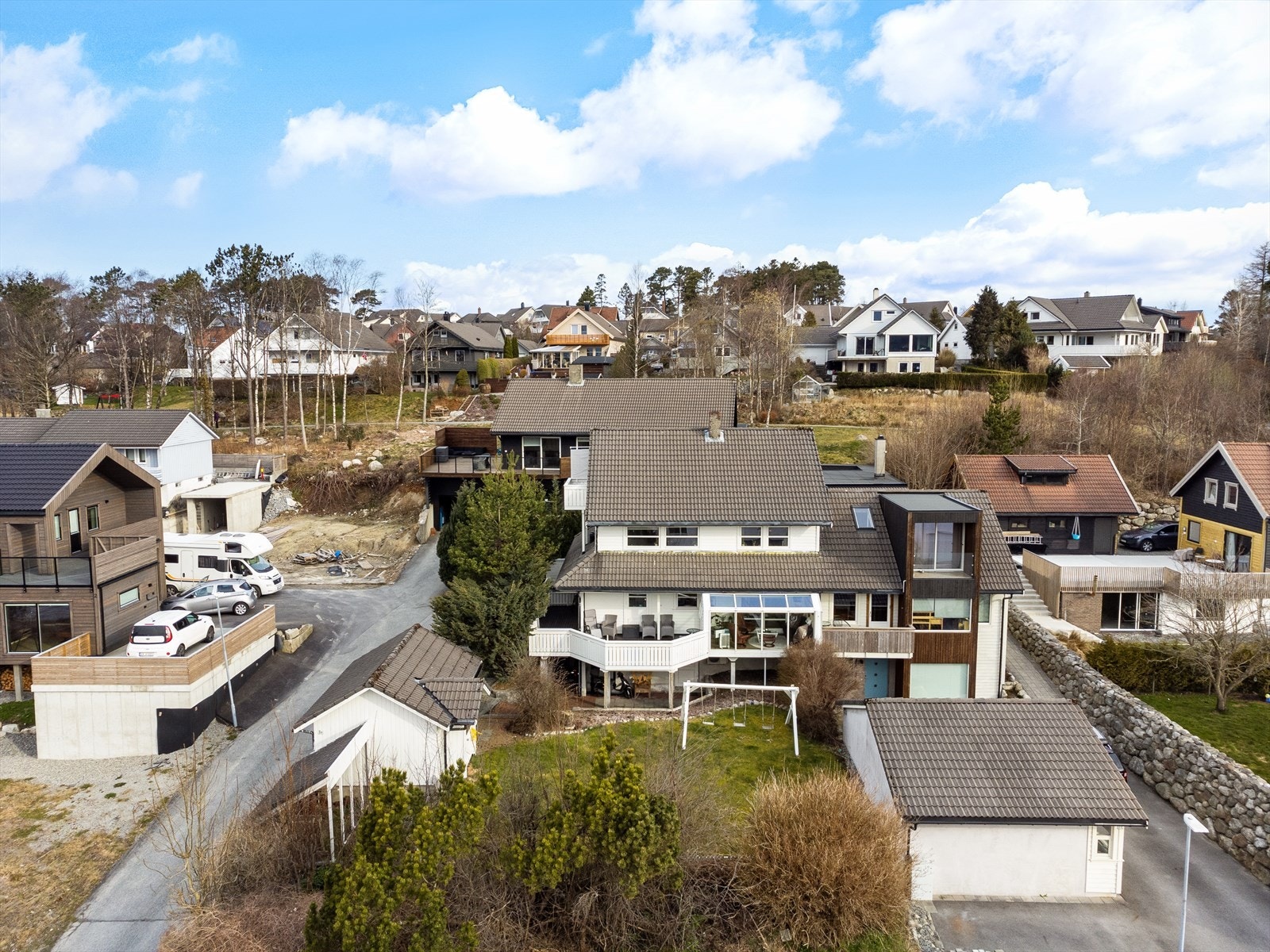 Stor tomt på 640 m². Galleribilde