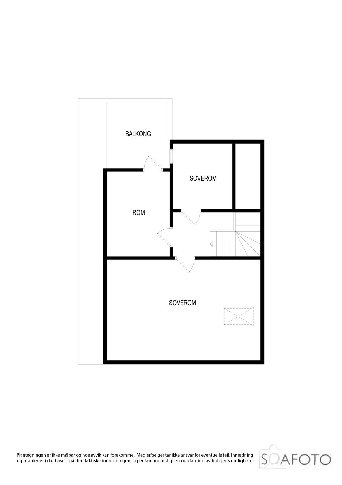 Plantegninger Overetasje. Galleribilde