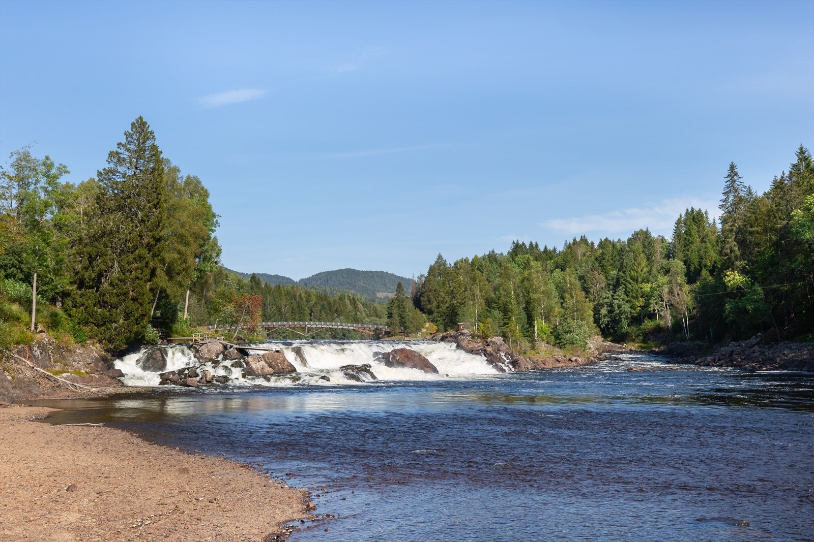 Bilder fra Kjærra Fossepark Galleribilde