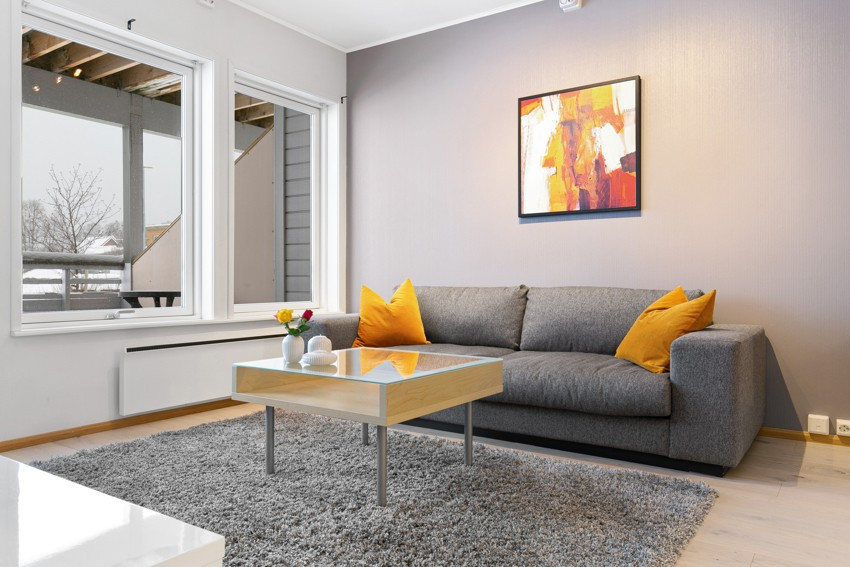 God plass til sofa
