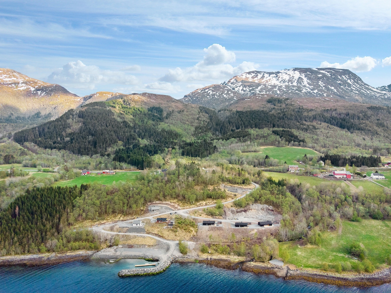 Dronebilde Galleribilde