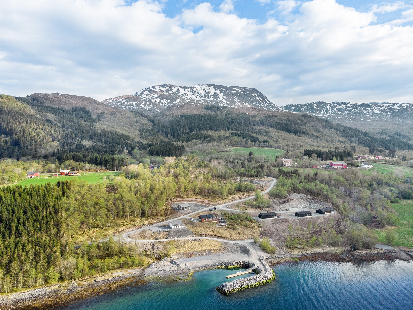 Dronebilde Galleribilde