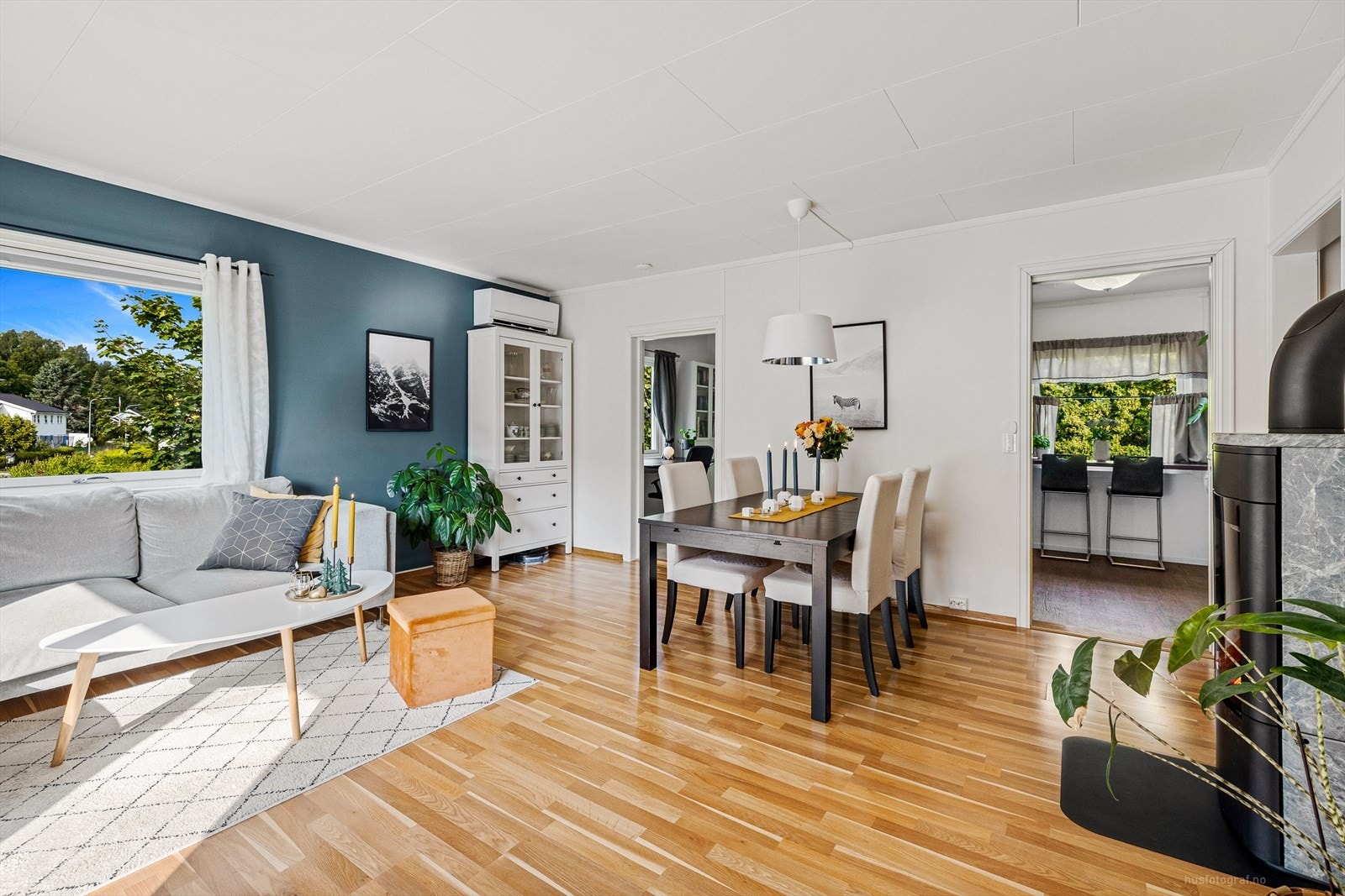 Lys og meget delikat stue Galleribilde