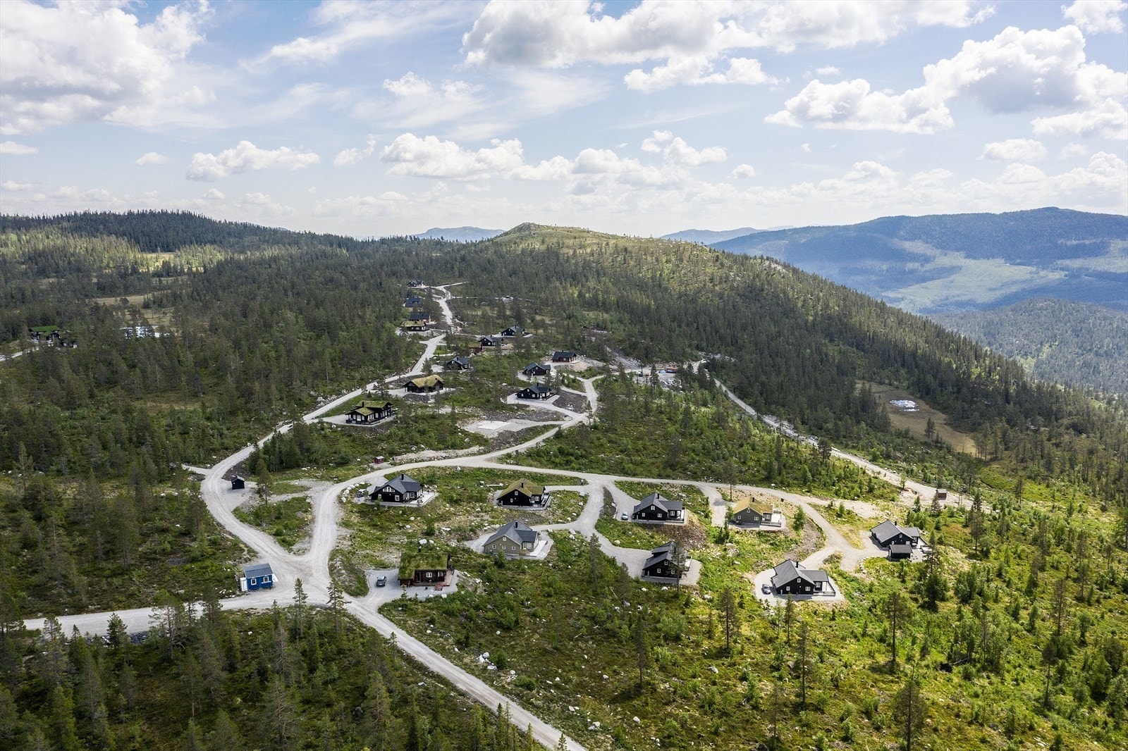 Måsafjell, et veletablert hytteområde med flotte tomter Galleribilde