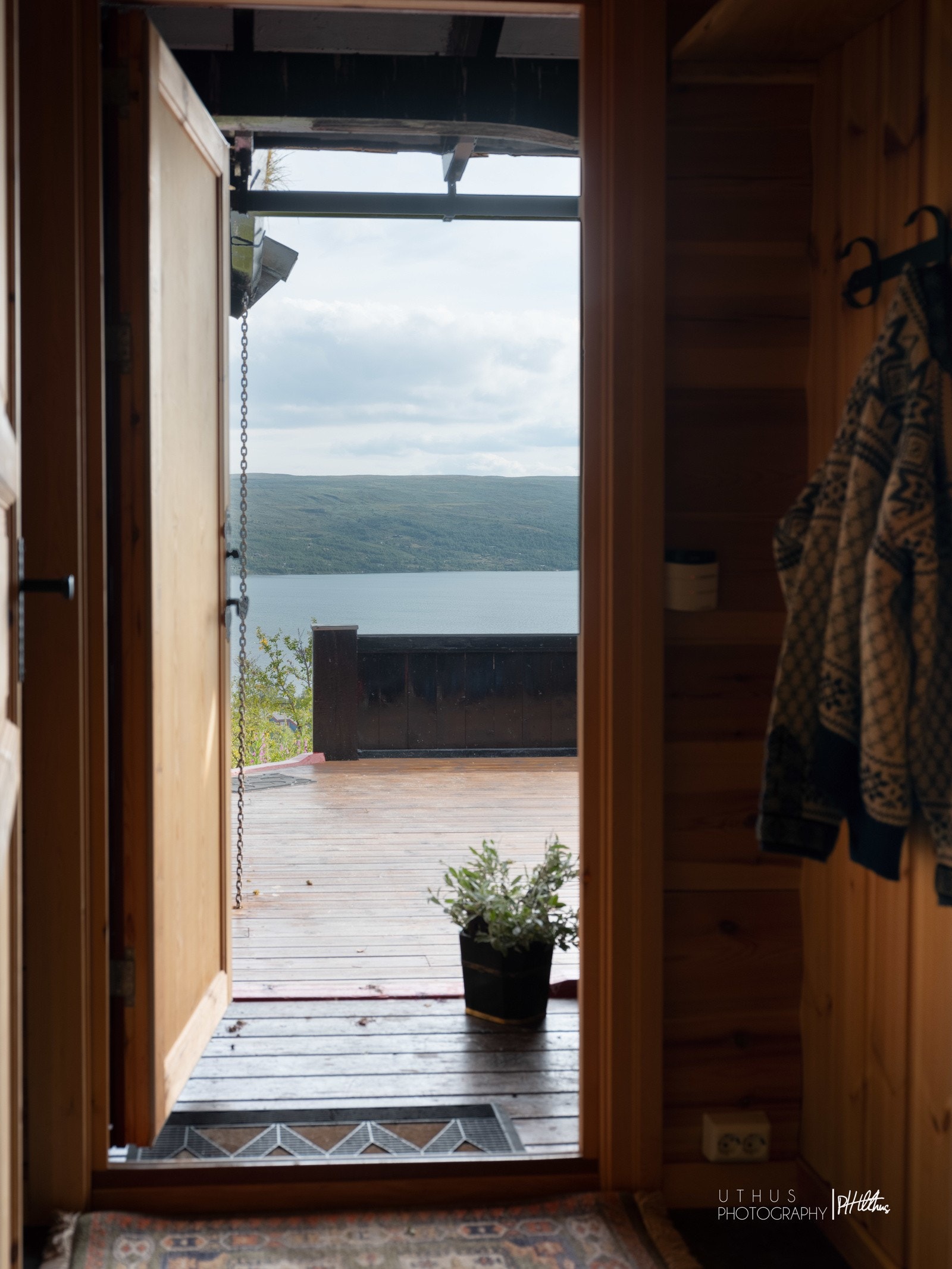 Utsikt fra inngangsdøren! Galleribilde