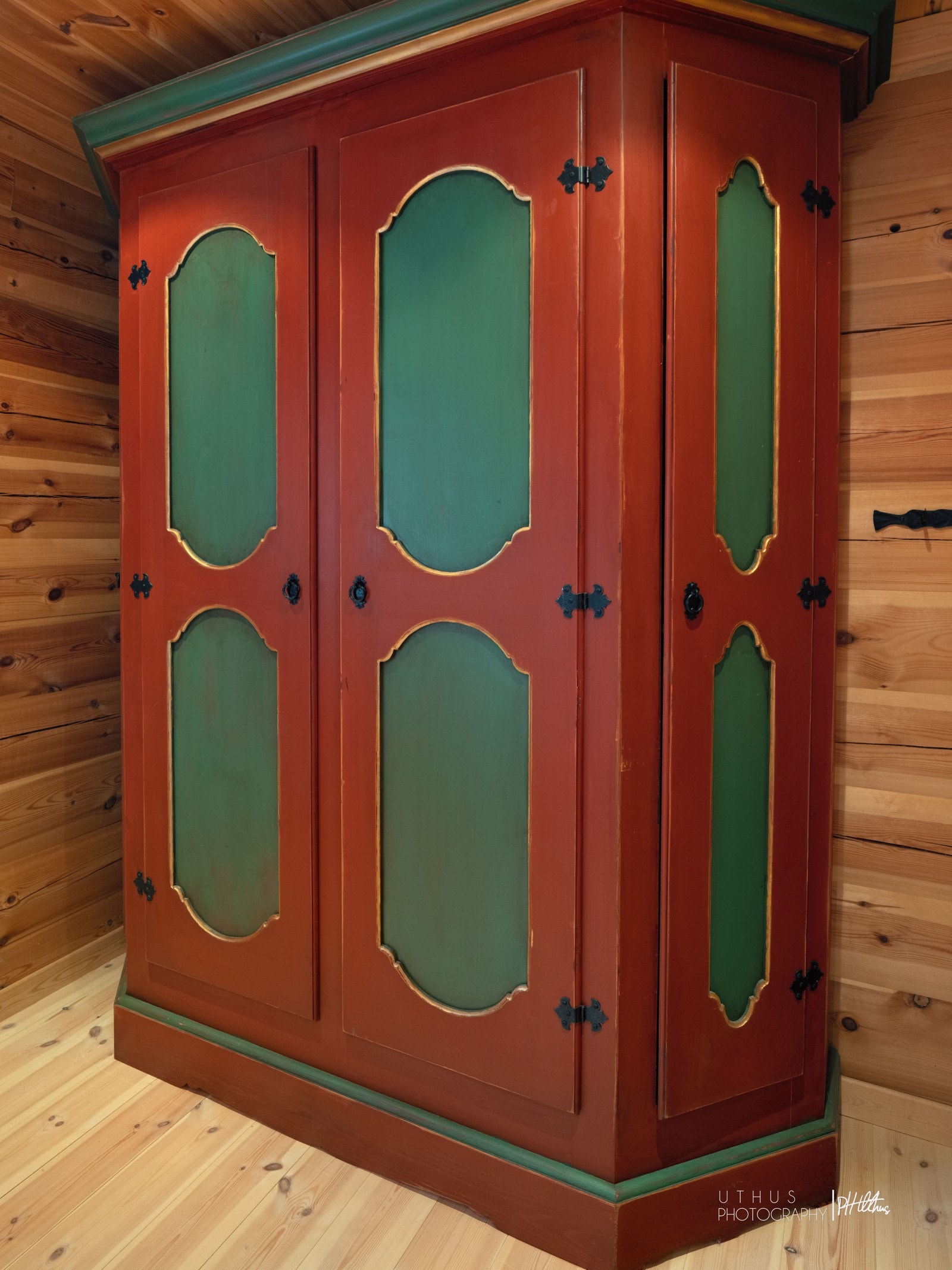 Her er tilhørende skap på soverom nr. 1 Galleribilde