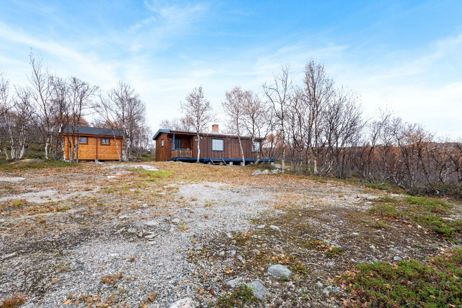 God boltreplass rundt hytten Galleribilde