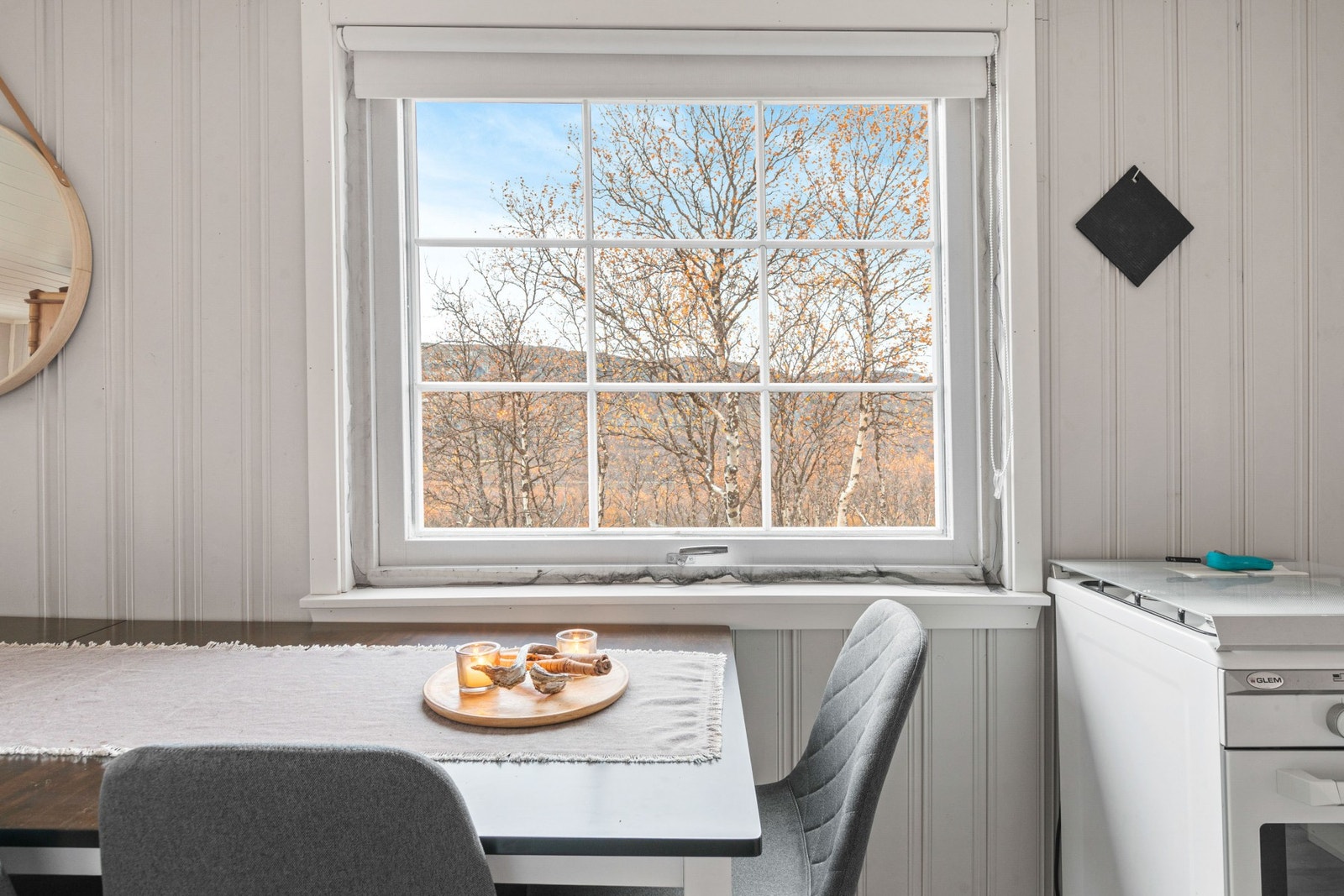 Spiseplass med utsikt Galleribilde