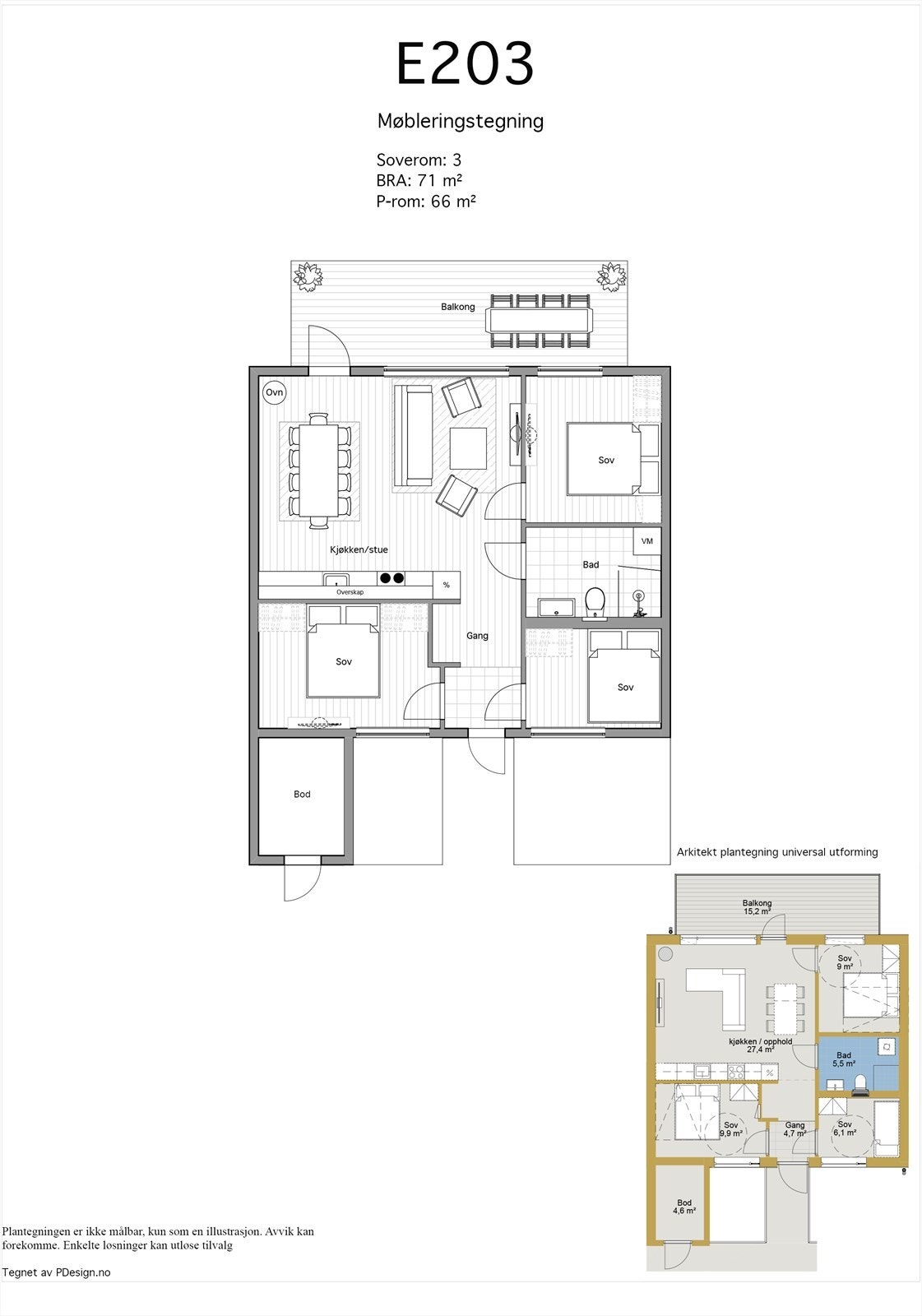 Leilighet E203 Galleribilde