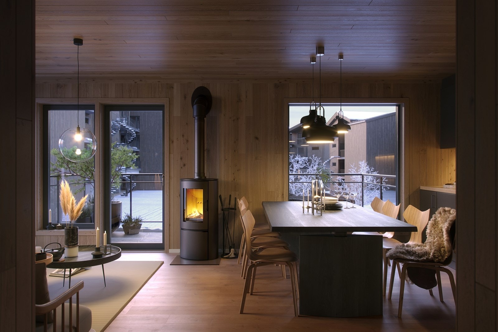 Illustrasjon - HUS F Galleribilde