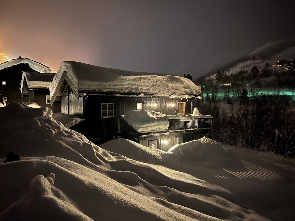 Vinterbilde tatt av selger. Galleribilde