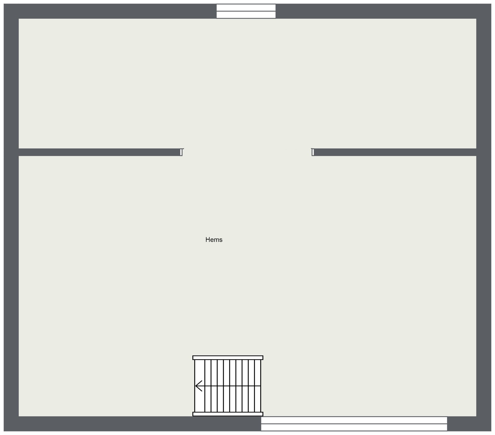 2D Plantegning. Galleribilde
