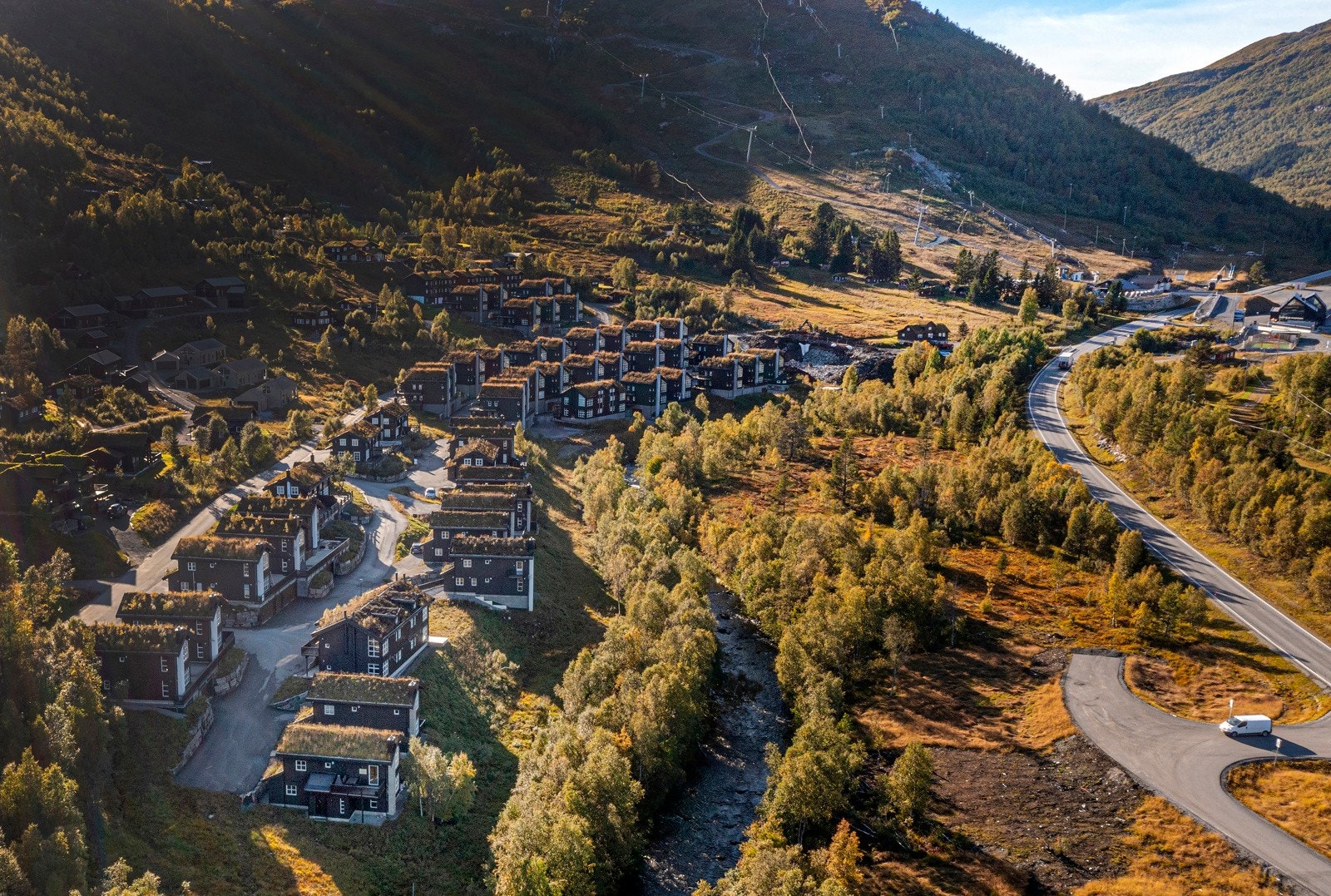 Resgrenda ligger med lett adkomst til skiløypene og skiheisene. Galleribilde
