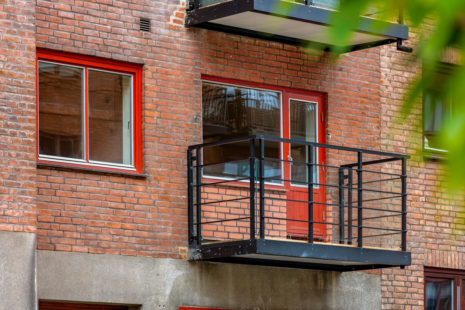 Elektrisk- og gassgrill er tillat på balkongen. Galleribilde