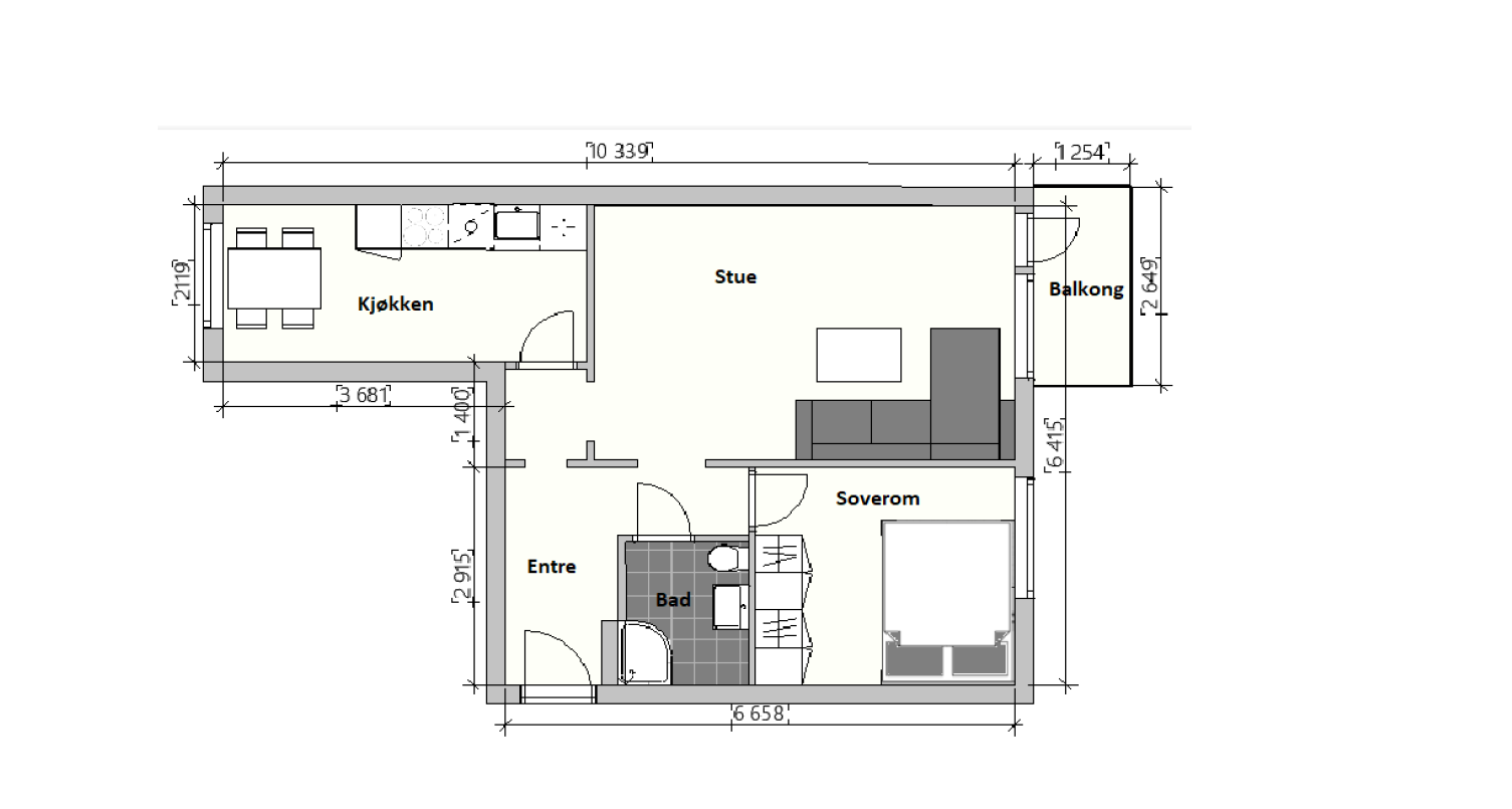 Dagens plantegning Galleribilde