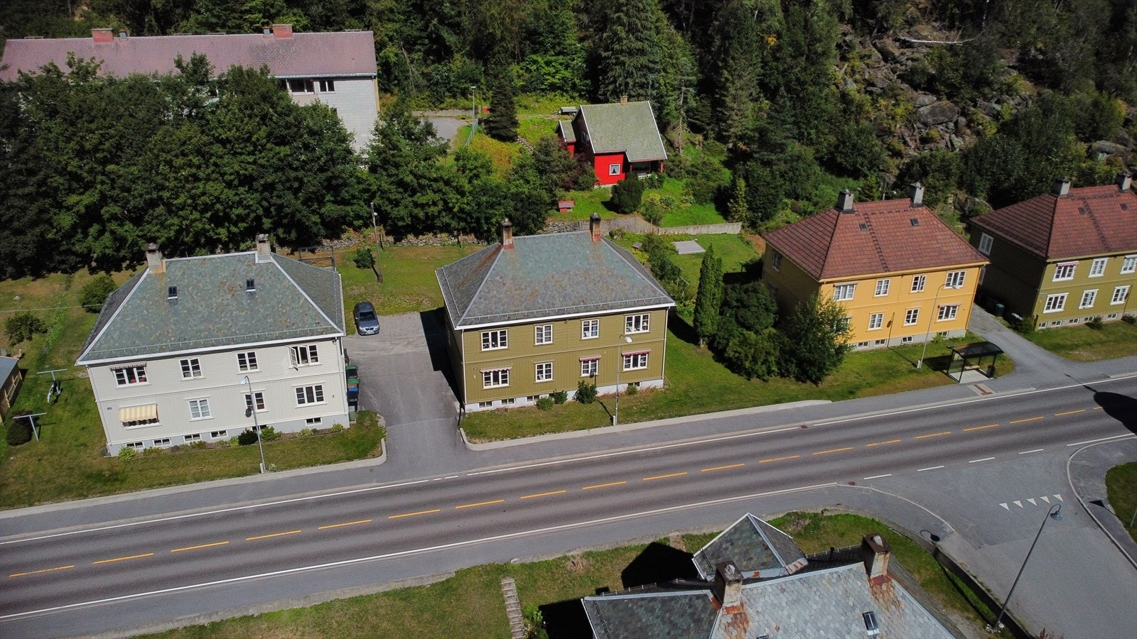 Dronebilde Galleribilde