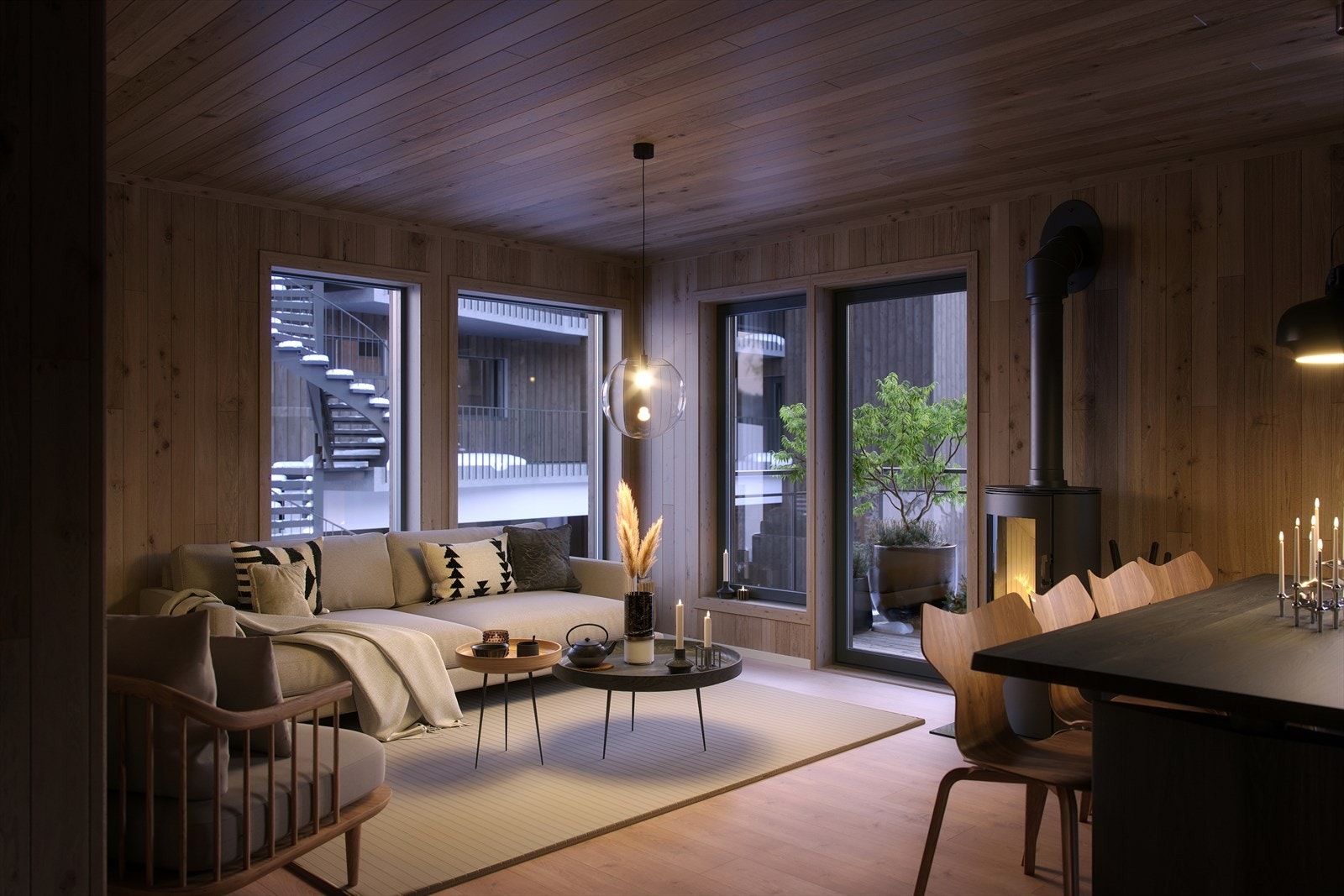 illustrasjon bygg F Galleribilde