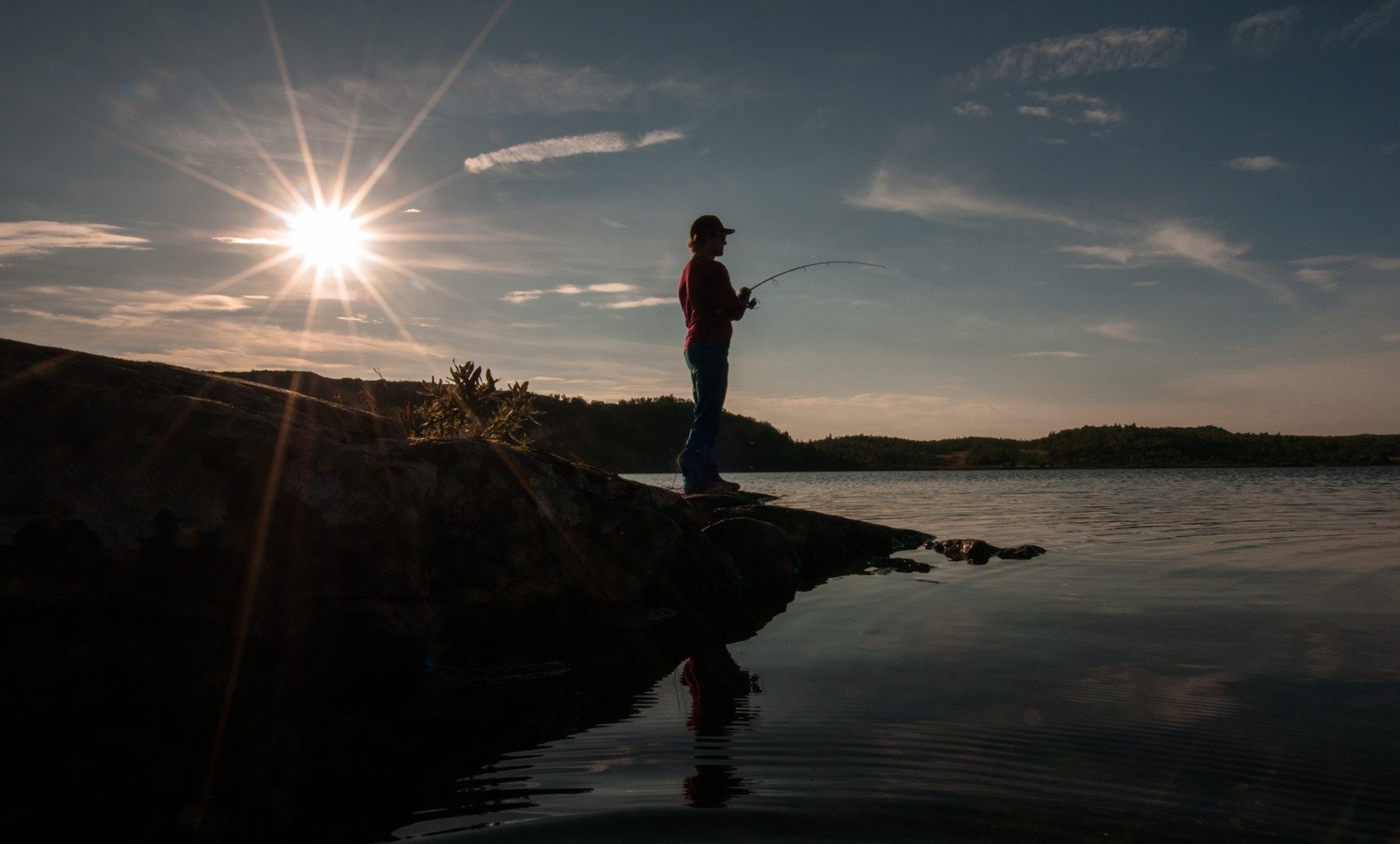 Det er flere fiskevann i området for de som ønsker å prøve fiskelykken Galleribilde