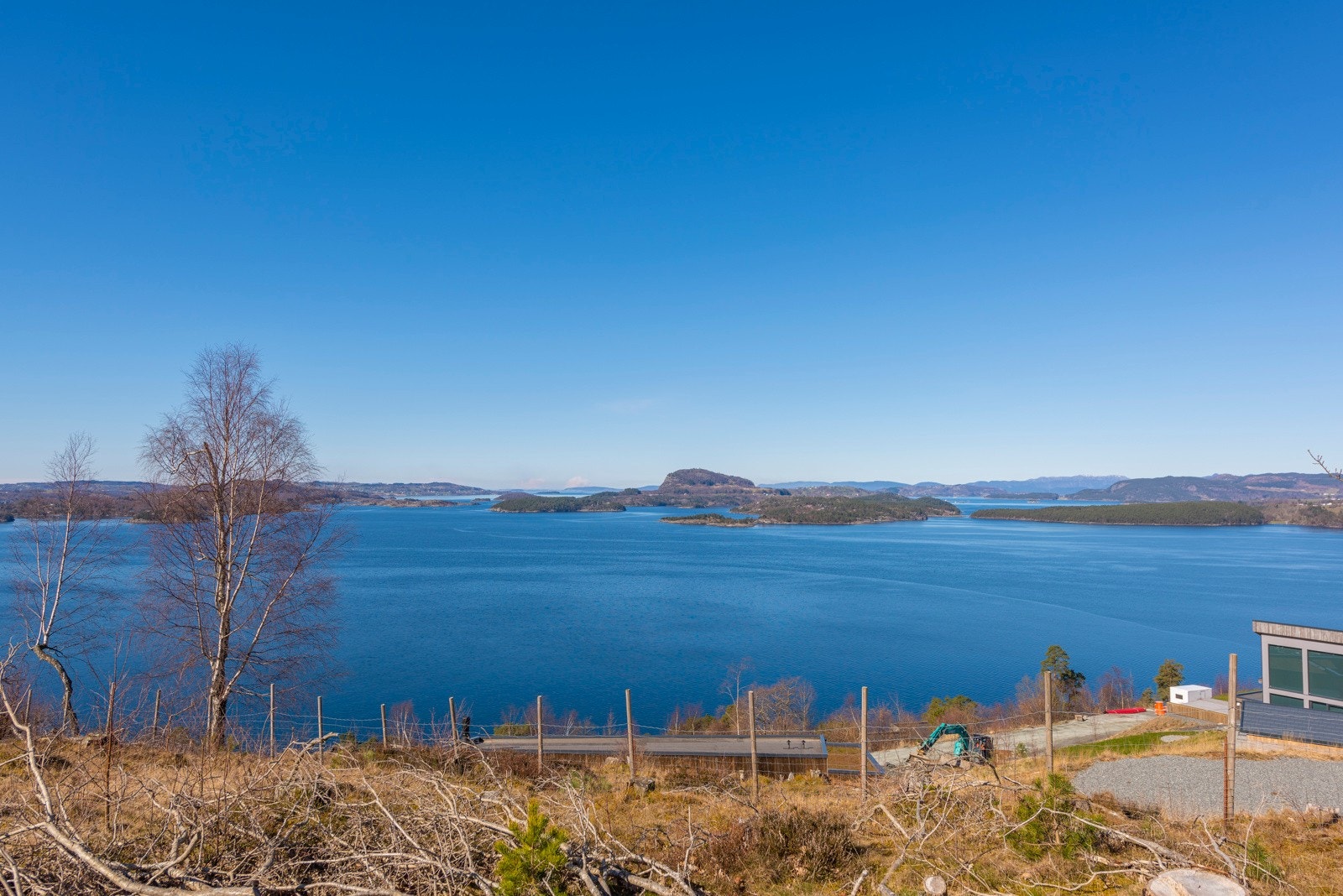 Utsikten fra tomten Galleribilde