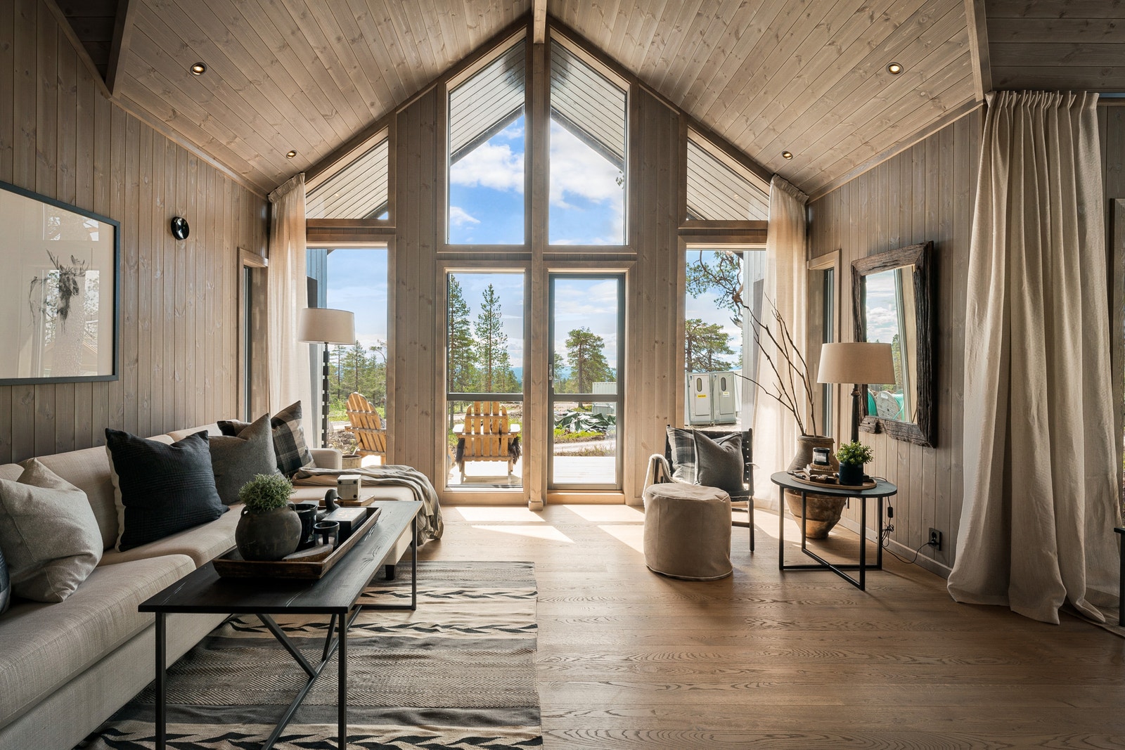 Oppgradert Bergstua - Vår visningshytte på ett annet felt Galleribilde