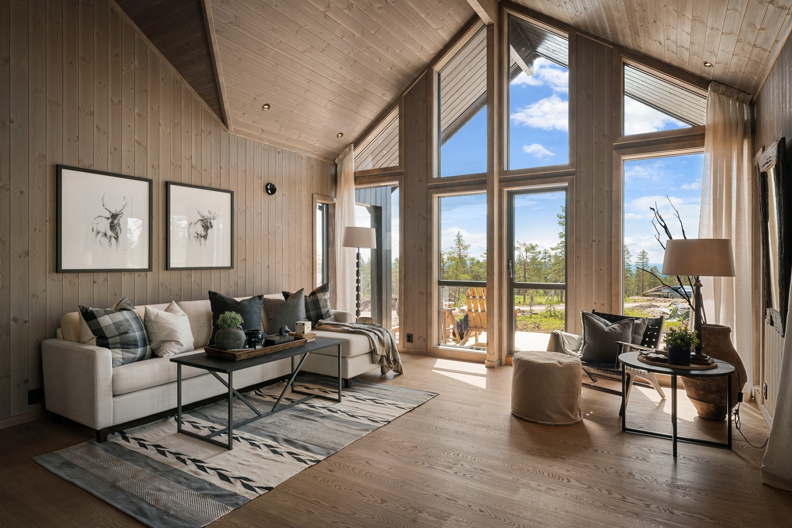 Oppgradert Bergstua - Vår visningshytte på ett annet felt Galleribilde