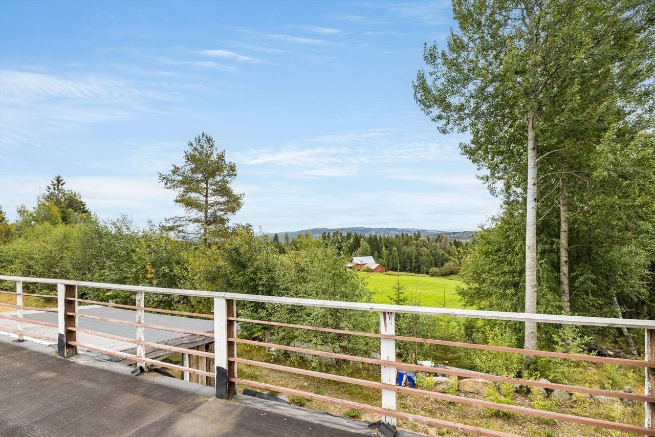 Eiendommen har stor tomt med fin utsikt Galleribilde