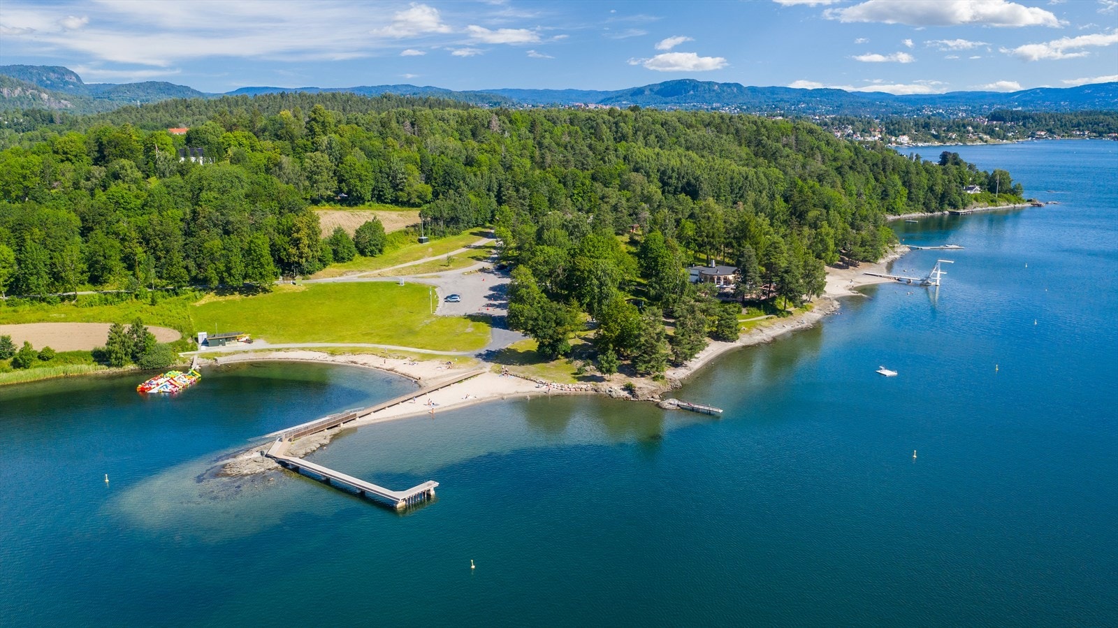 Hvalstrand bad. Galleribilde