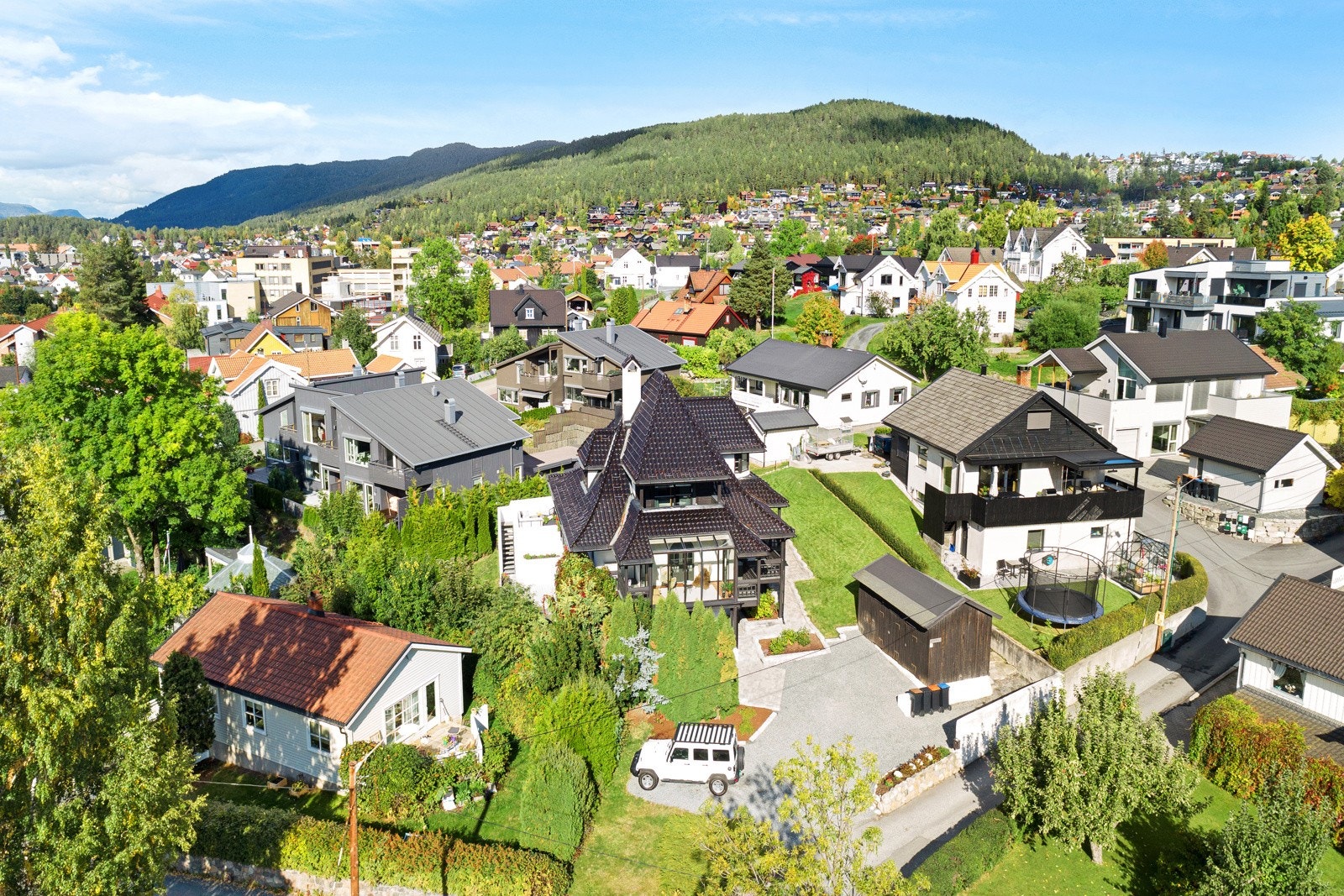 Dronebildet Galleribilde