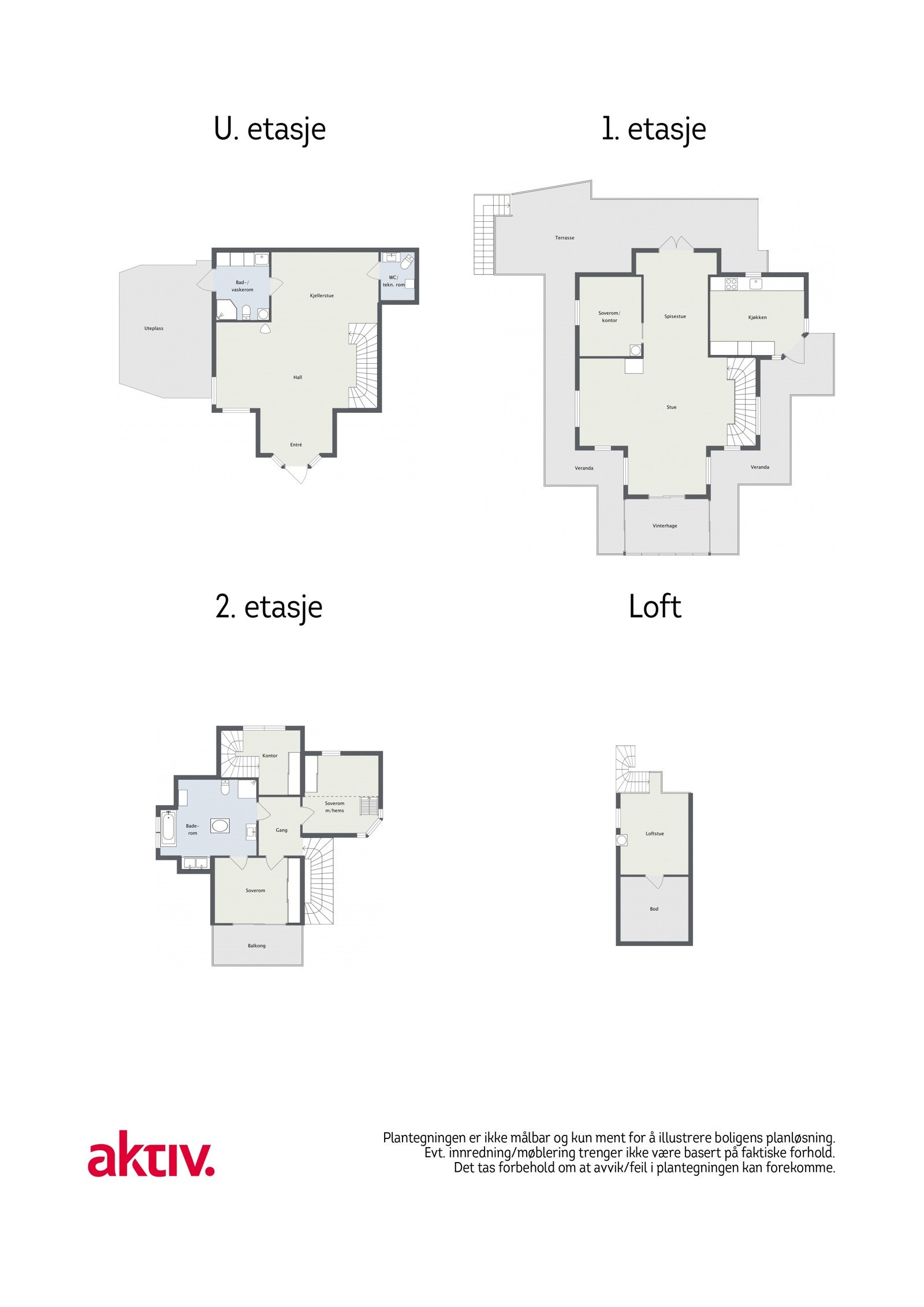 Plantegning - 2D Galleribilde