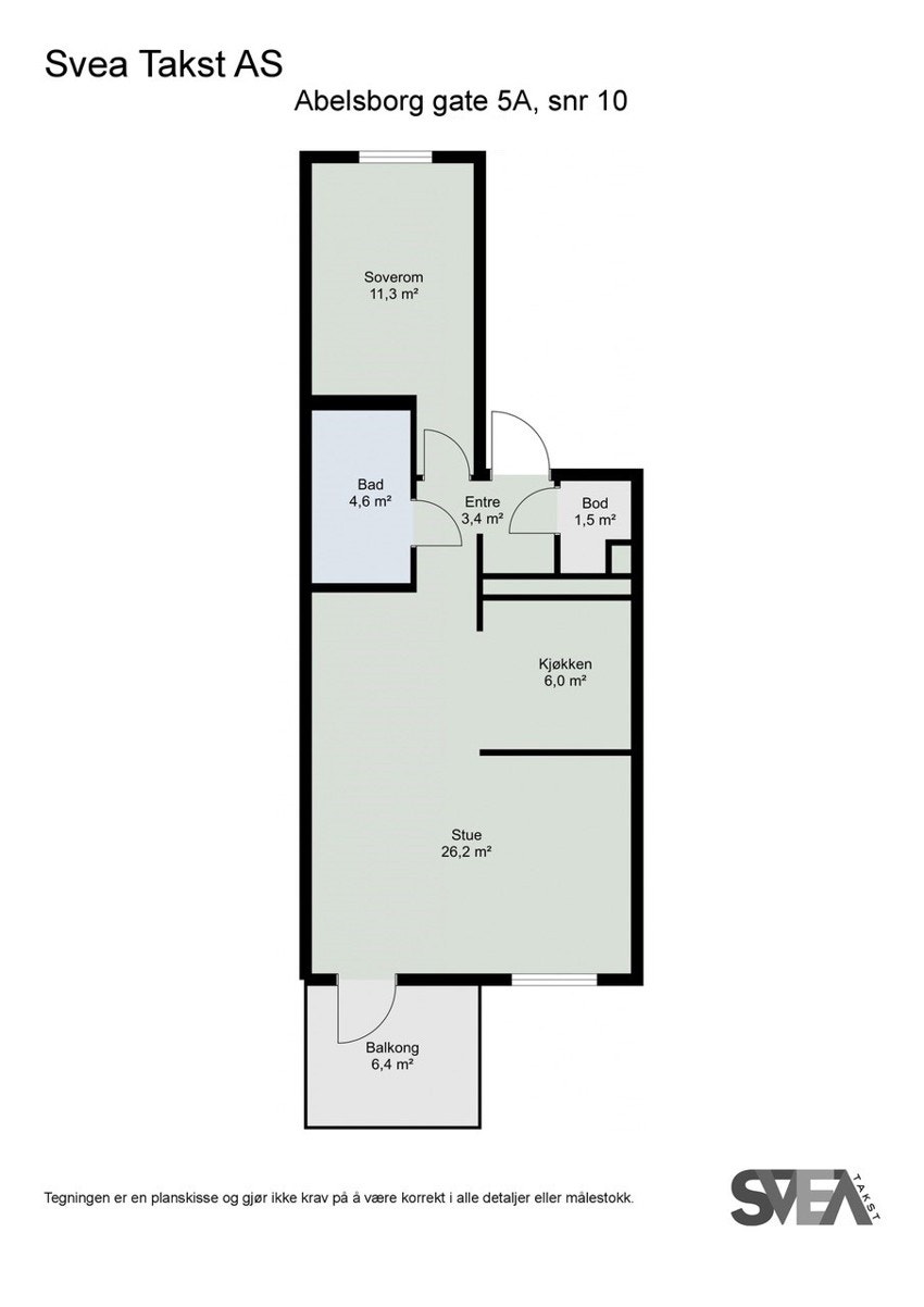 Planskisse Galleribilde