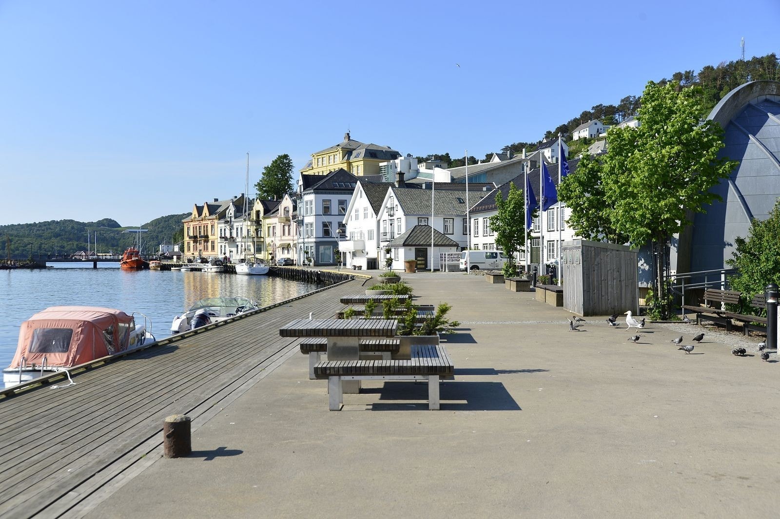 Farsund sentrum Galleribilde