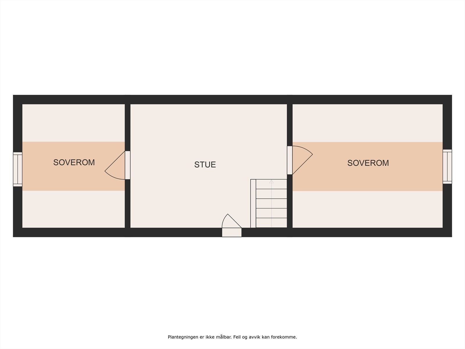 Planskisse over loftsetasjen. Galleribilde