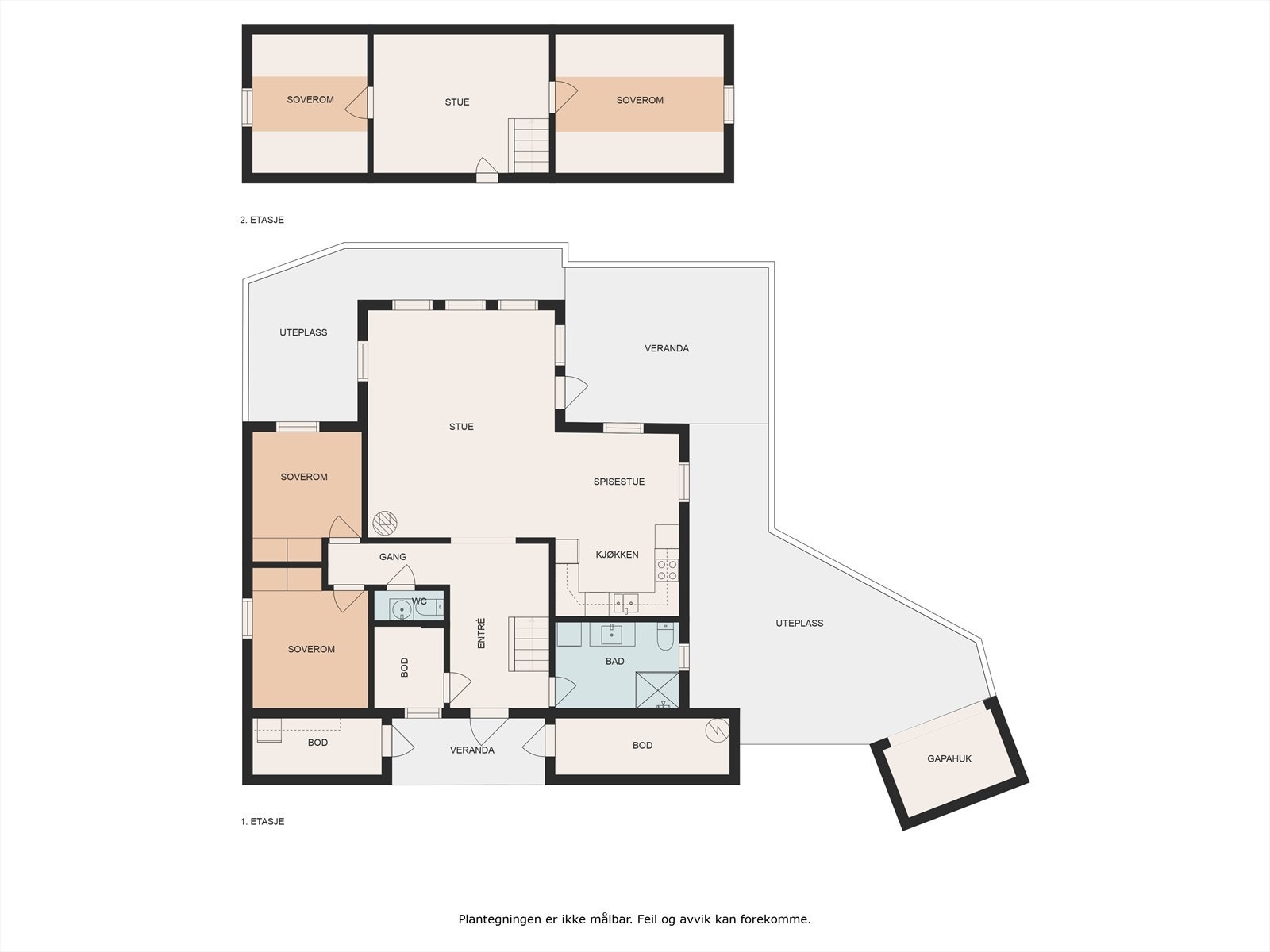 Planskisse Galleribilde