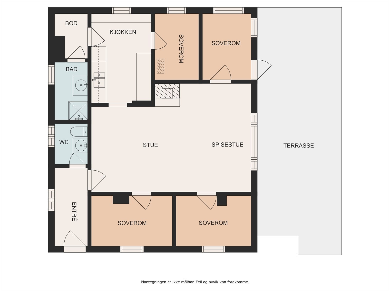 Planskisse Galleribilde