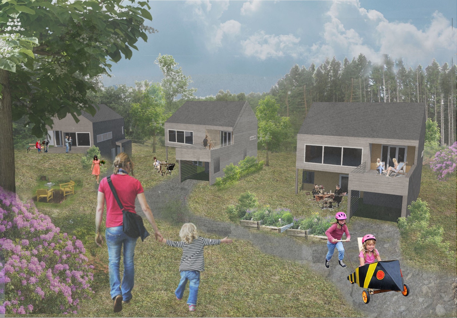 Illustrasjon/inspirasjon Kattatveit-fra sør-Liten Galleribilde