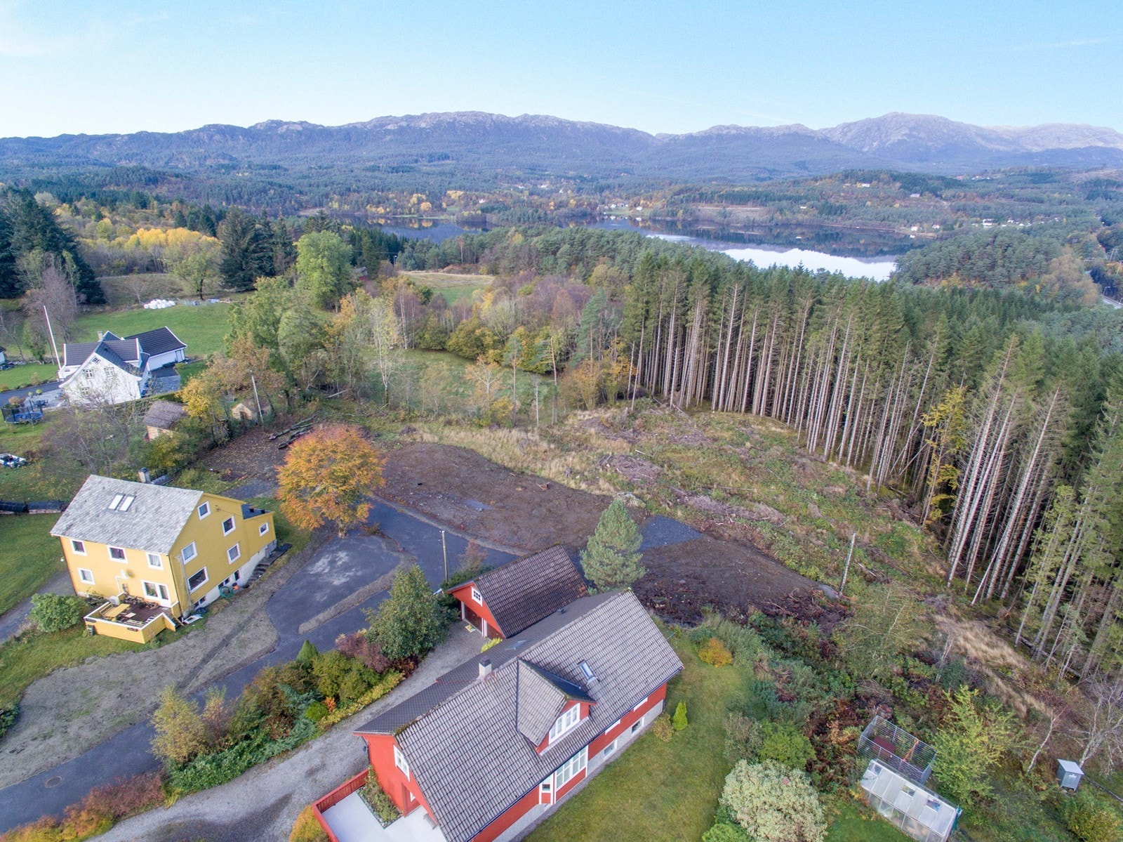 Her er gode solforhold og kort veg til det meste Galleribilde