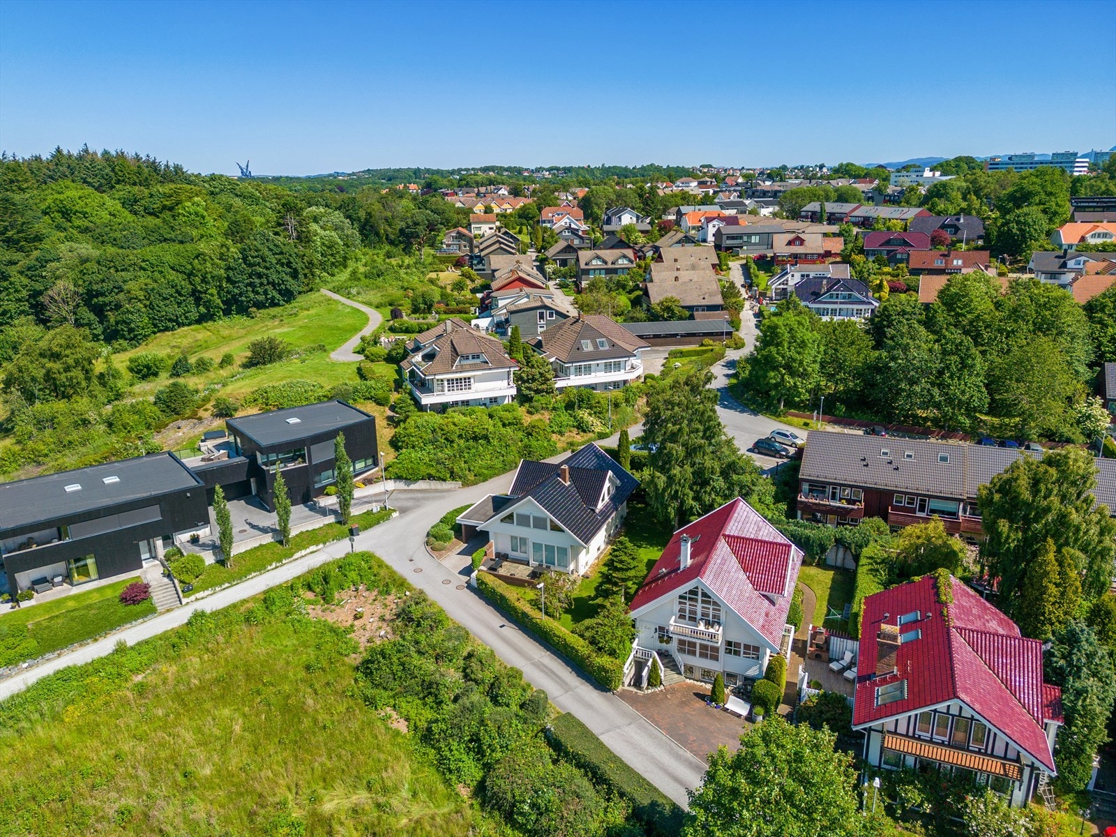 Her bor du grønt, fritt og fredelig til, og det bør være mulig å trives! Galleribilde