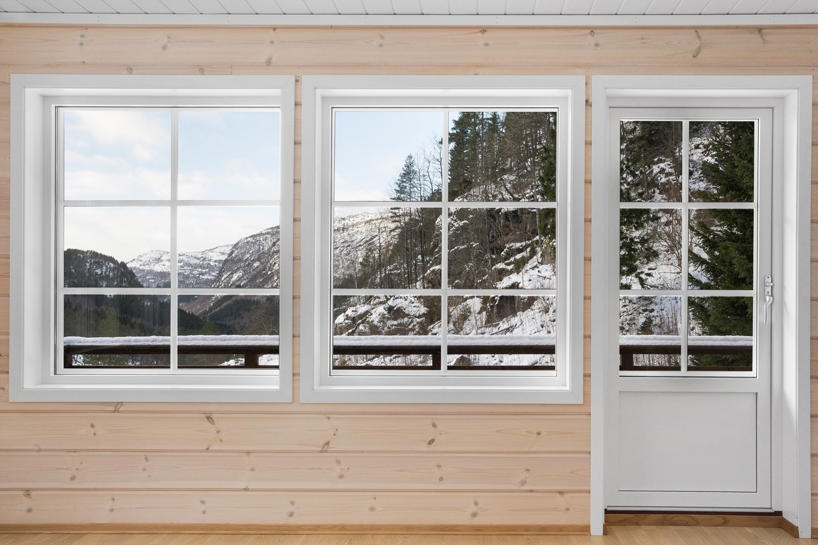 Flott utsikt fra stue. Galleribilde