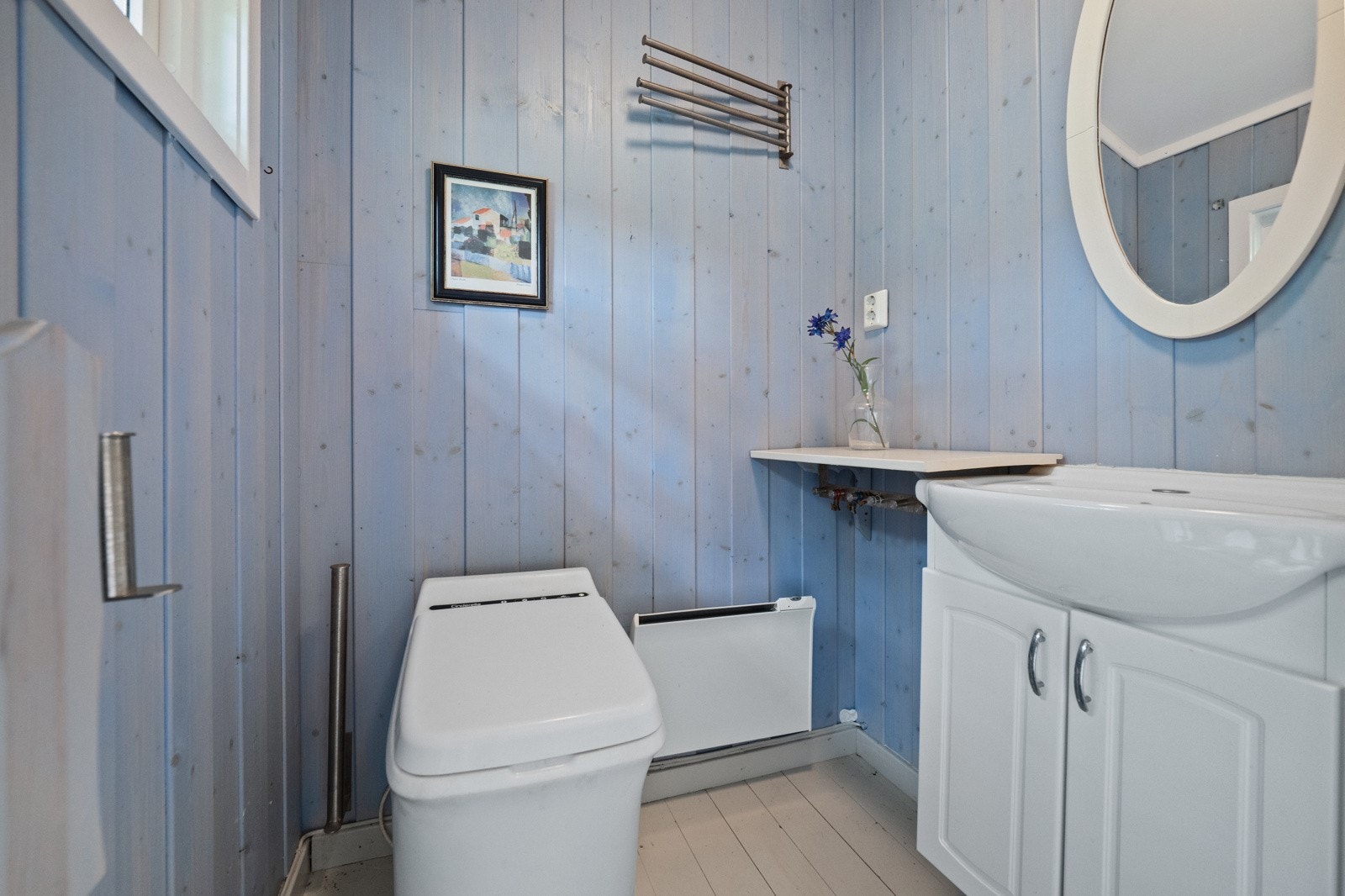 Toalettrom med forbrenningstoalett Galleribilde