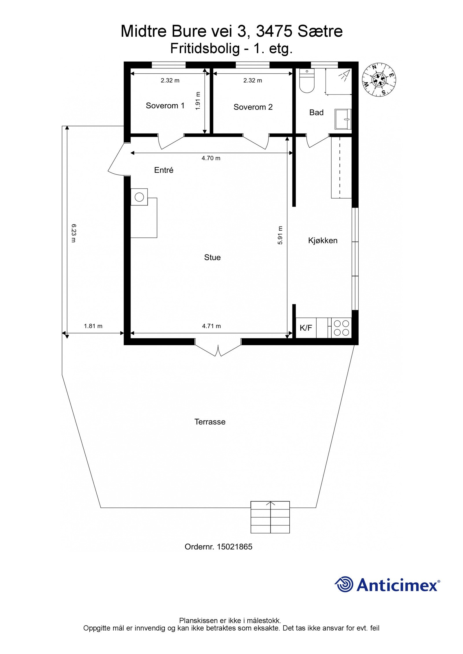 Plantegning 1.etasje Galleribilde