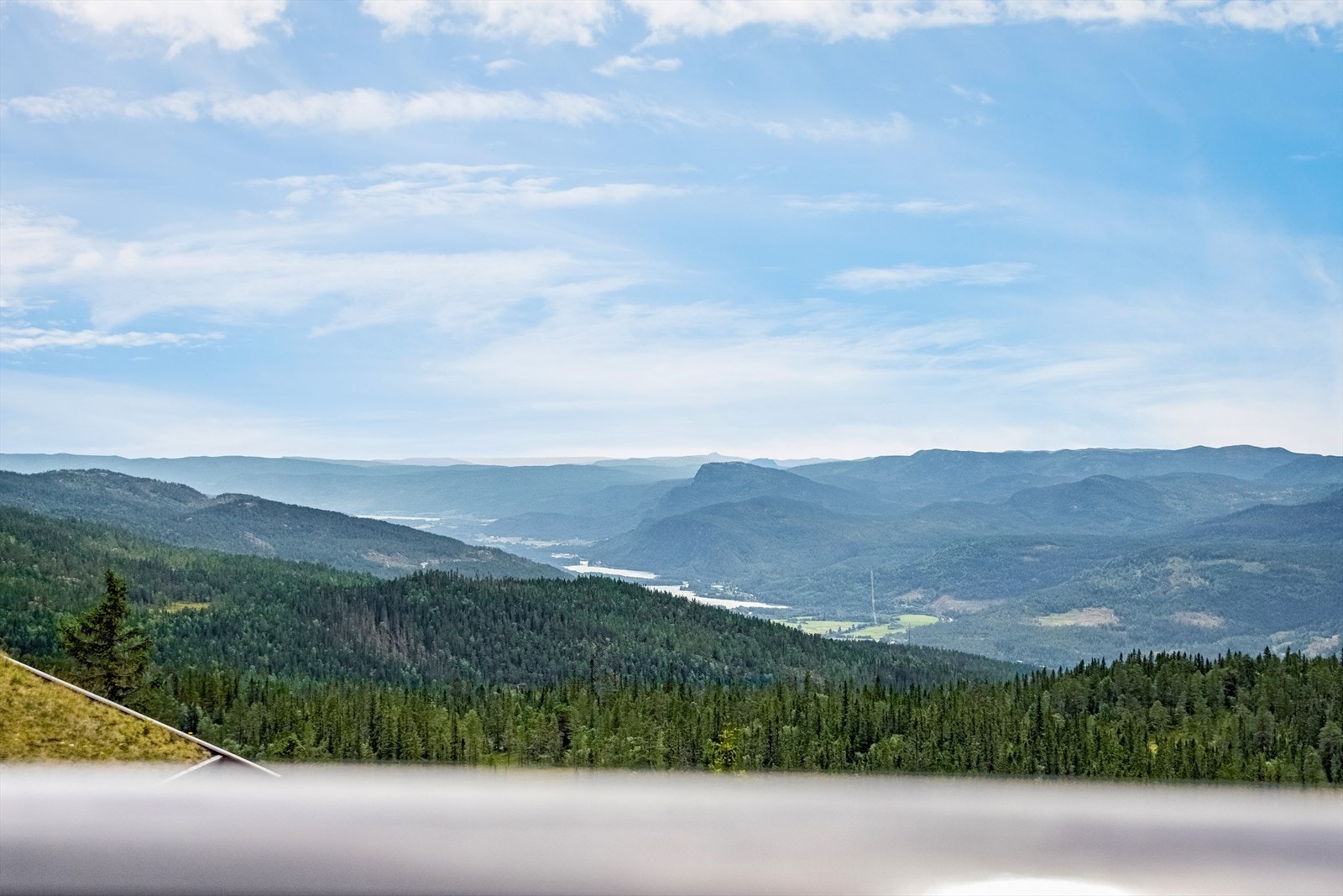 Nydelig utsikt fra hytta Galleribilde