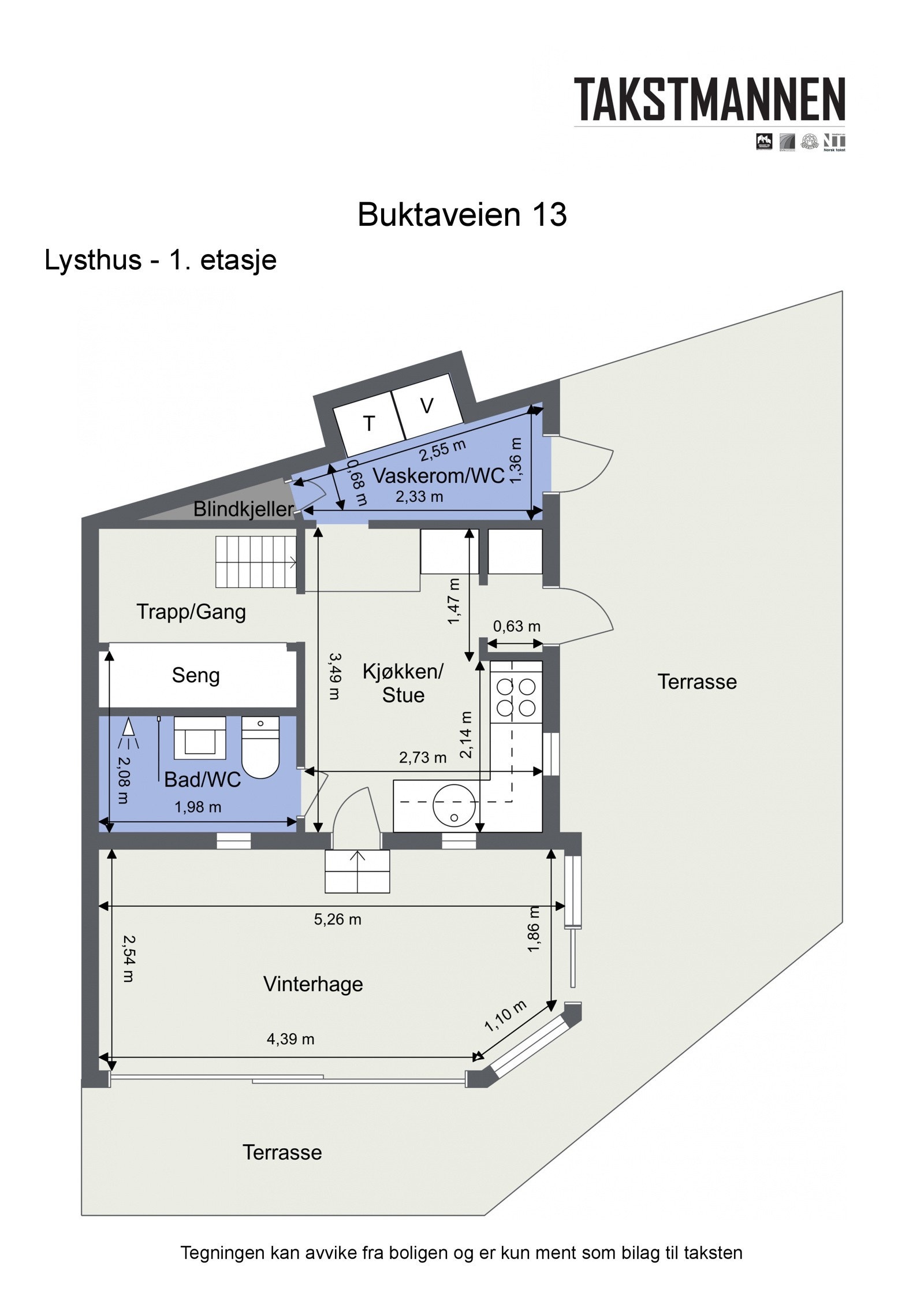 Dekkshus 1.etg Galleribilde