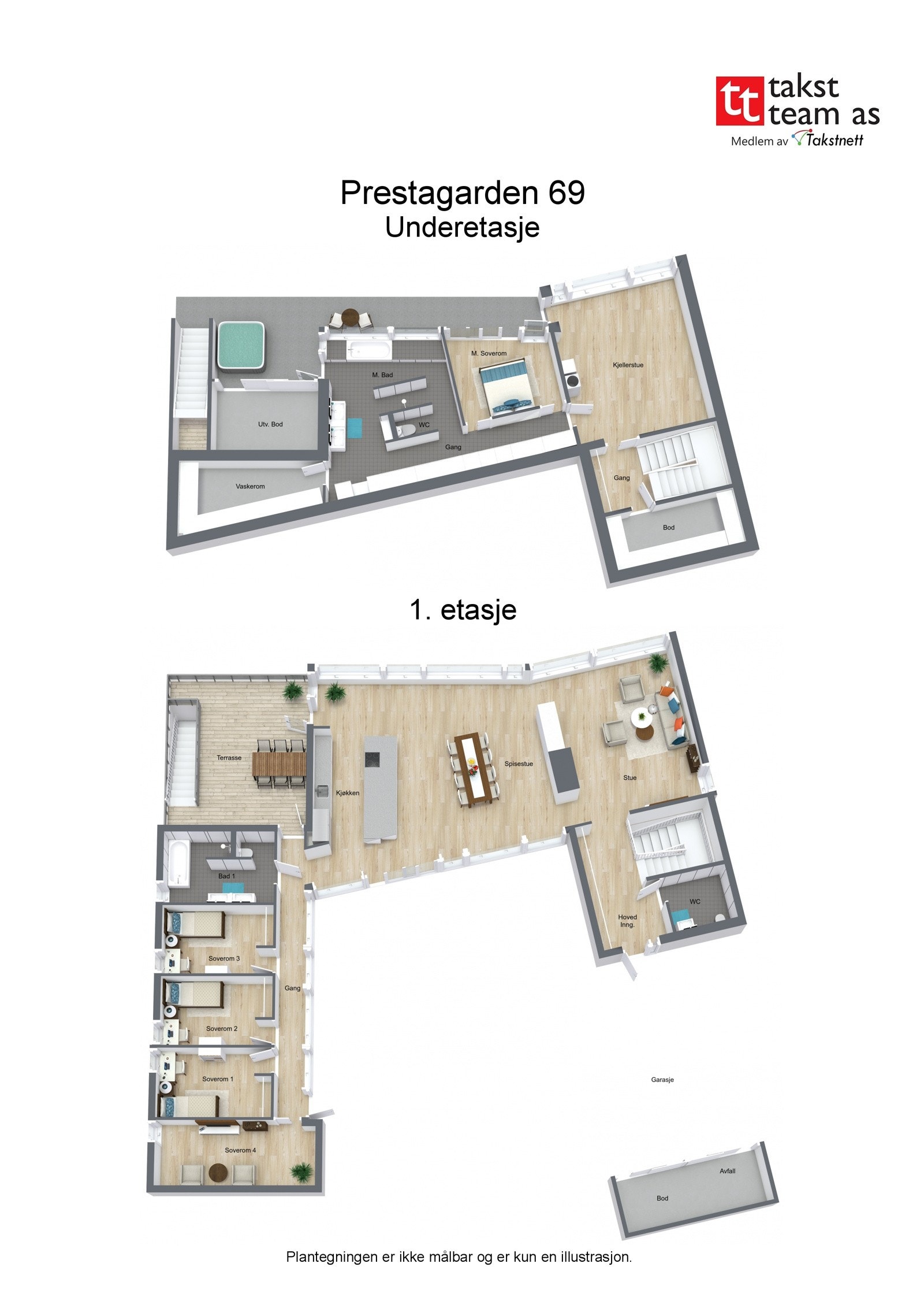 3D Floor Plan Galleribilde