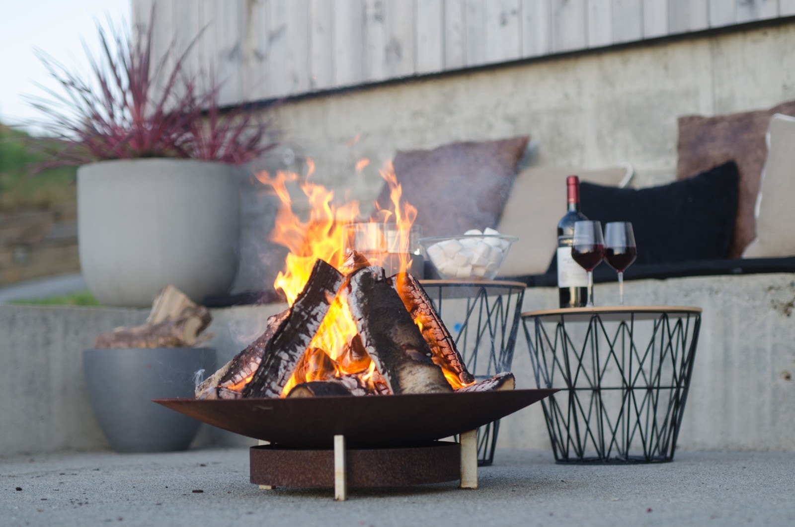 Her har man god plass til hele familien med gjester i tillegg ( privat foto) Galleribilde