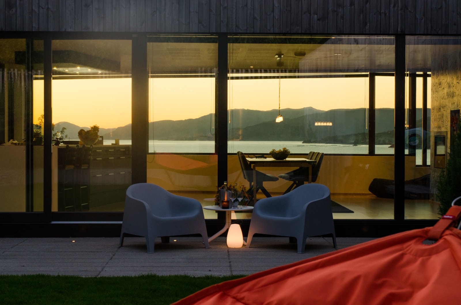 Herlig kveldsstemning ( privat foto) Galleribilde