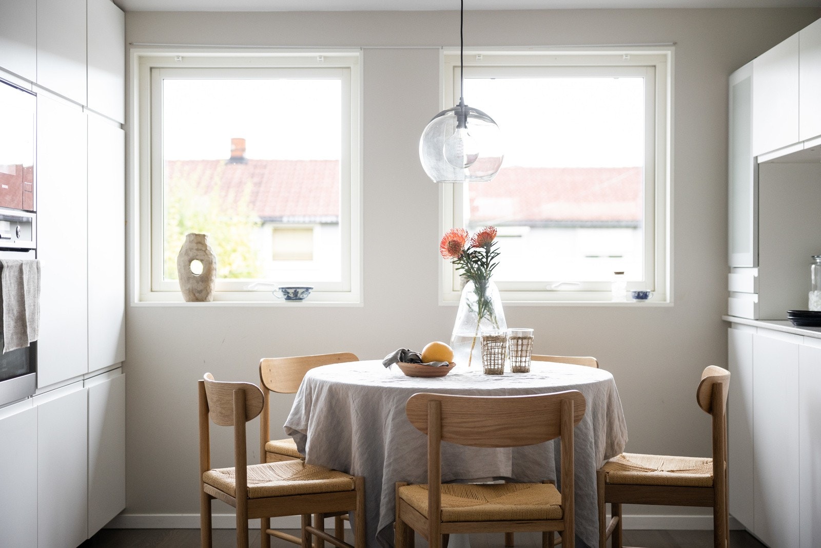 God plass til spisegruppe Galleribilde