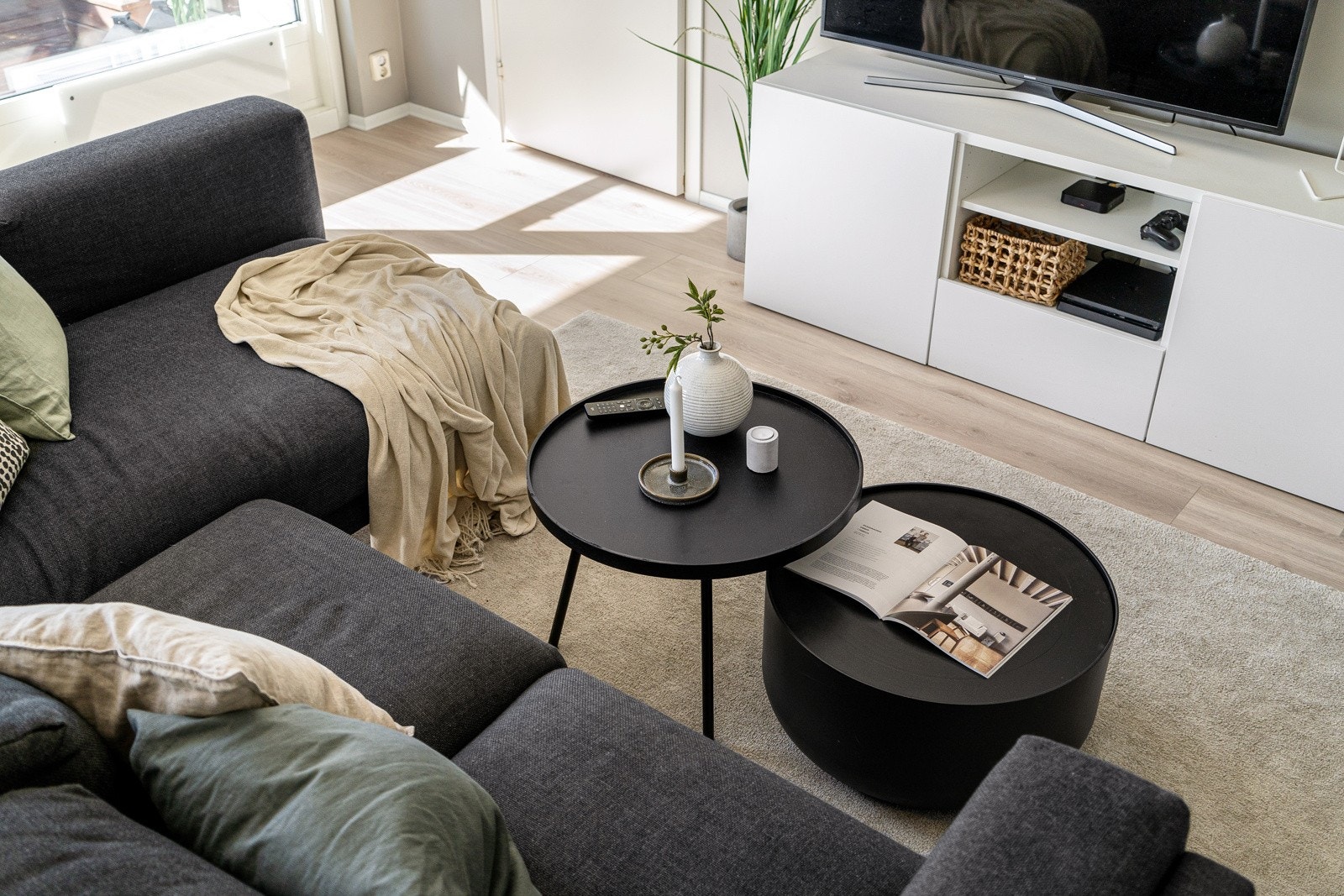 Ny laminat og nymalte veggflater i 2017. Galleribilde